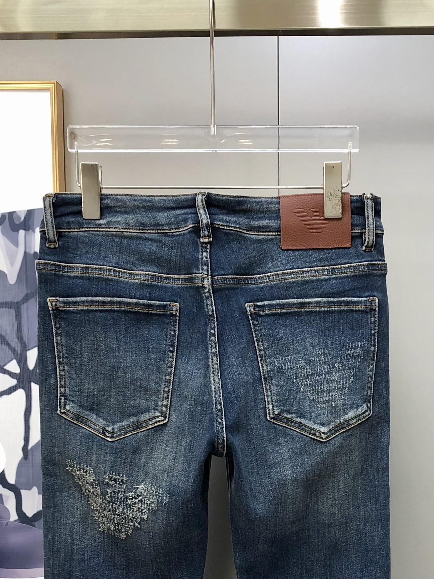 Armani Male Jeans Cotton Slim Fit M-l