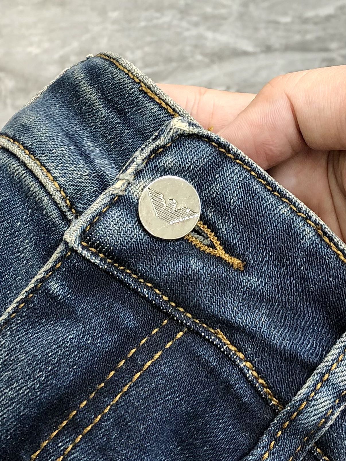 Armani Male Jeans Cotton Slim Fit M-l