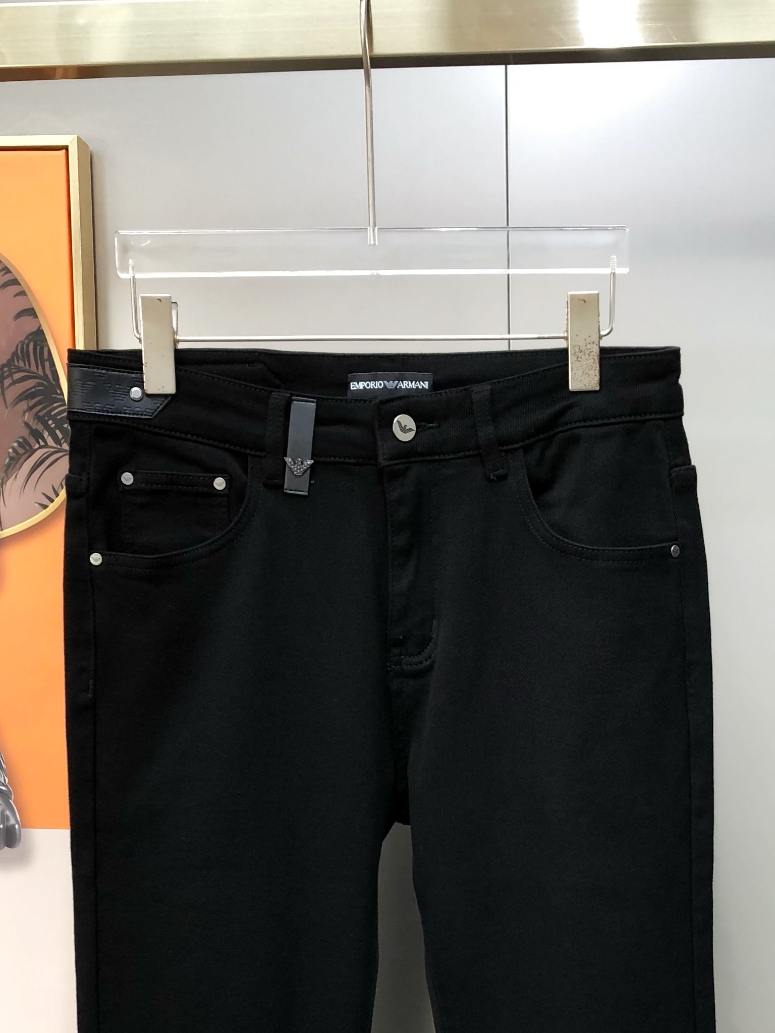 Armani Male Jeans Cotton Fleece Lined M