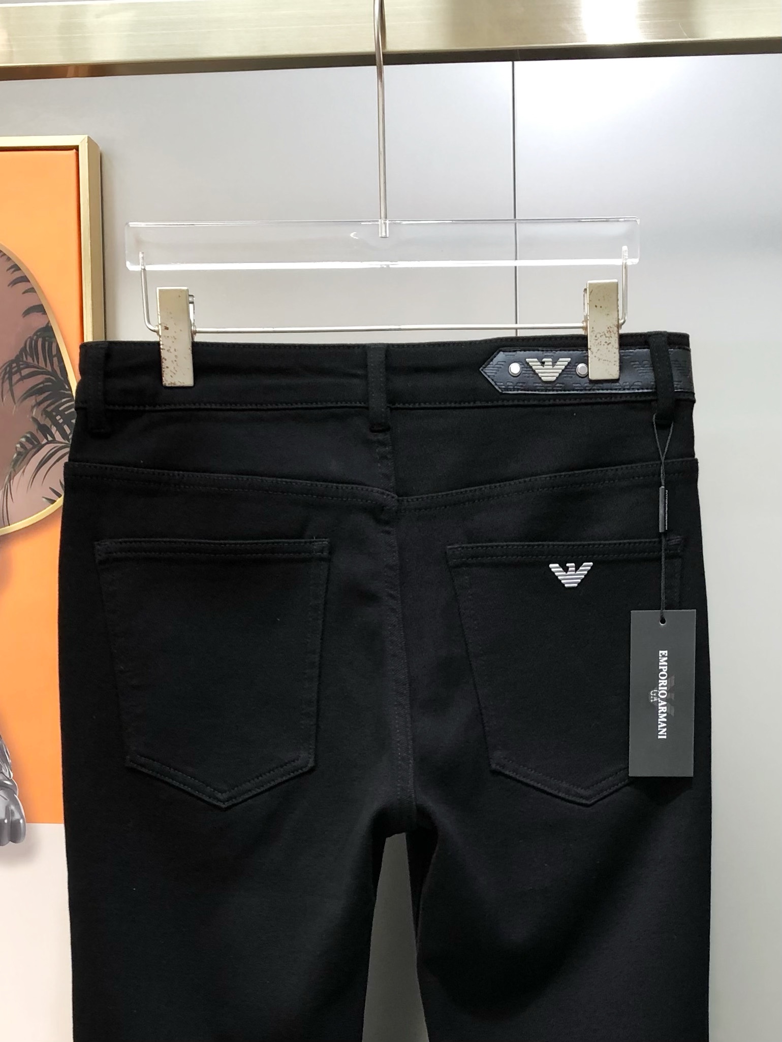 Armani Male Jeans Cotton Fleece Lined M