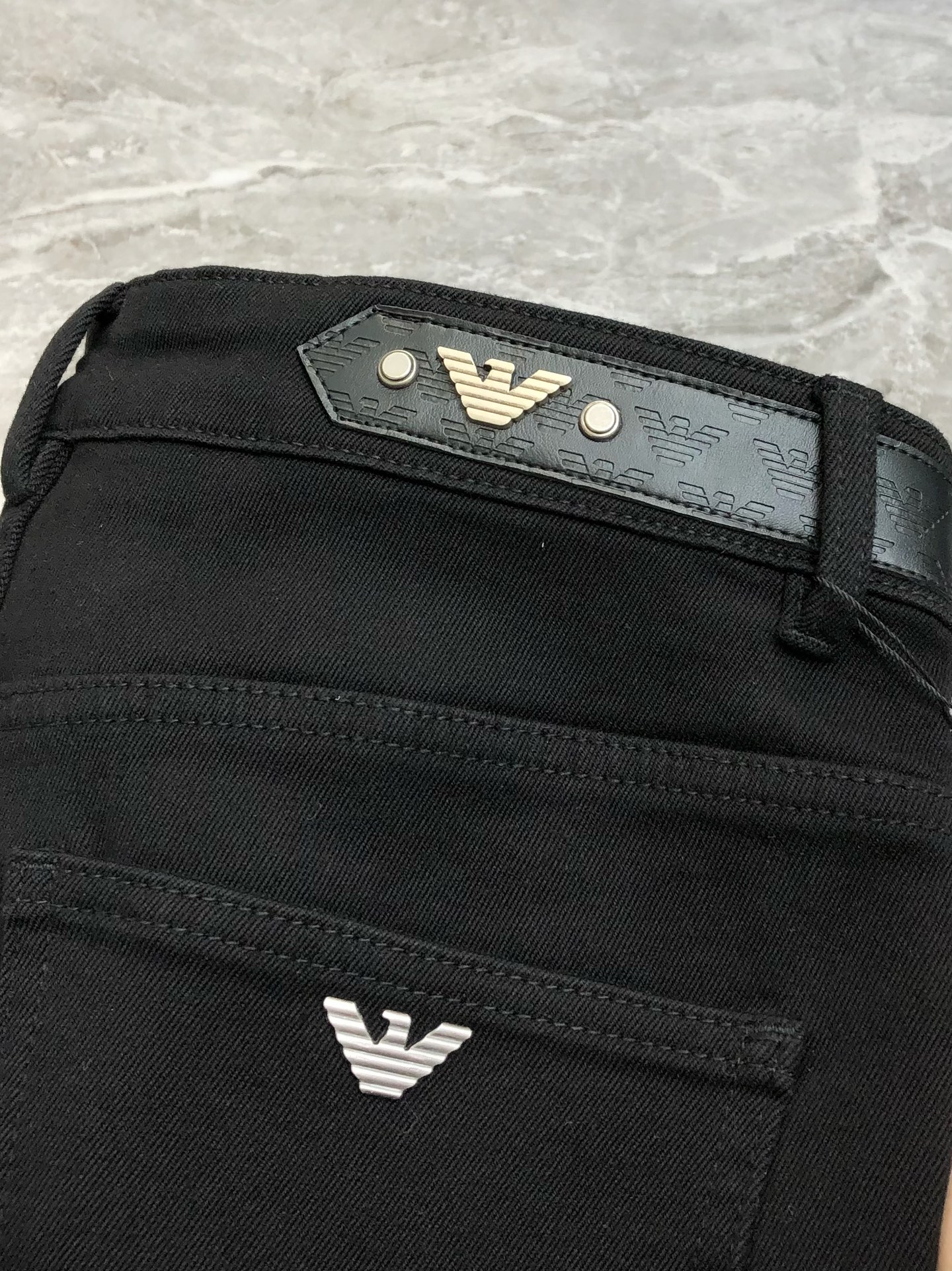 Armani Male Jeans Cotton Fleece Lined M