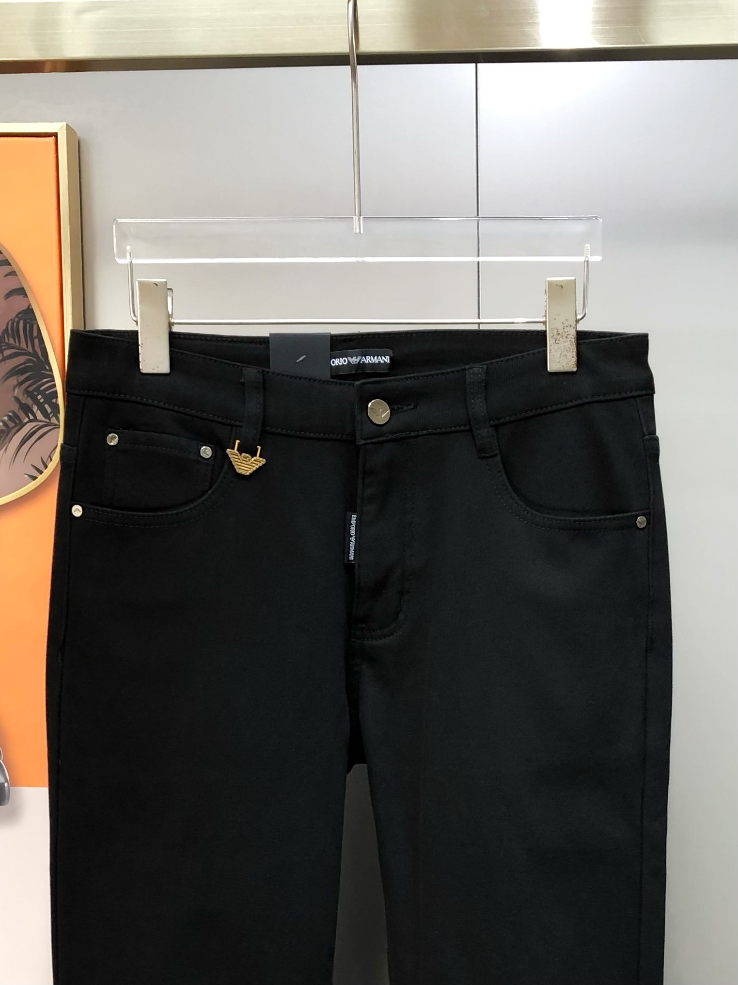 Armani Male Jeans Cotton Fleece Lined M