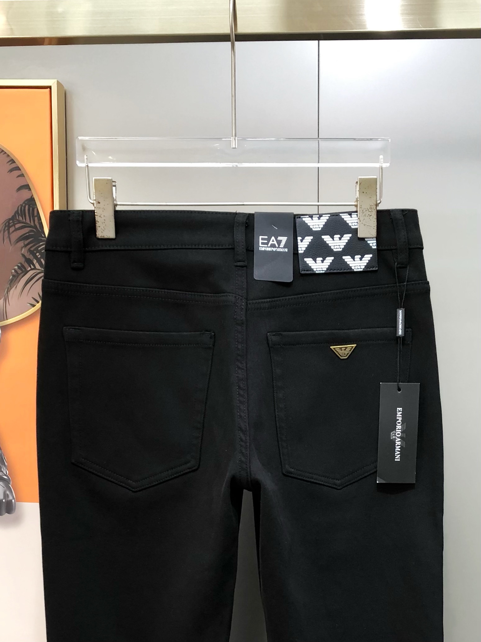 Armani Male Jeans Cotton Fleece Lined M