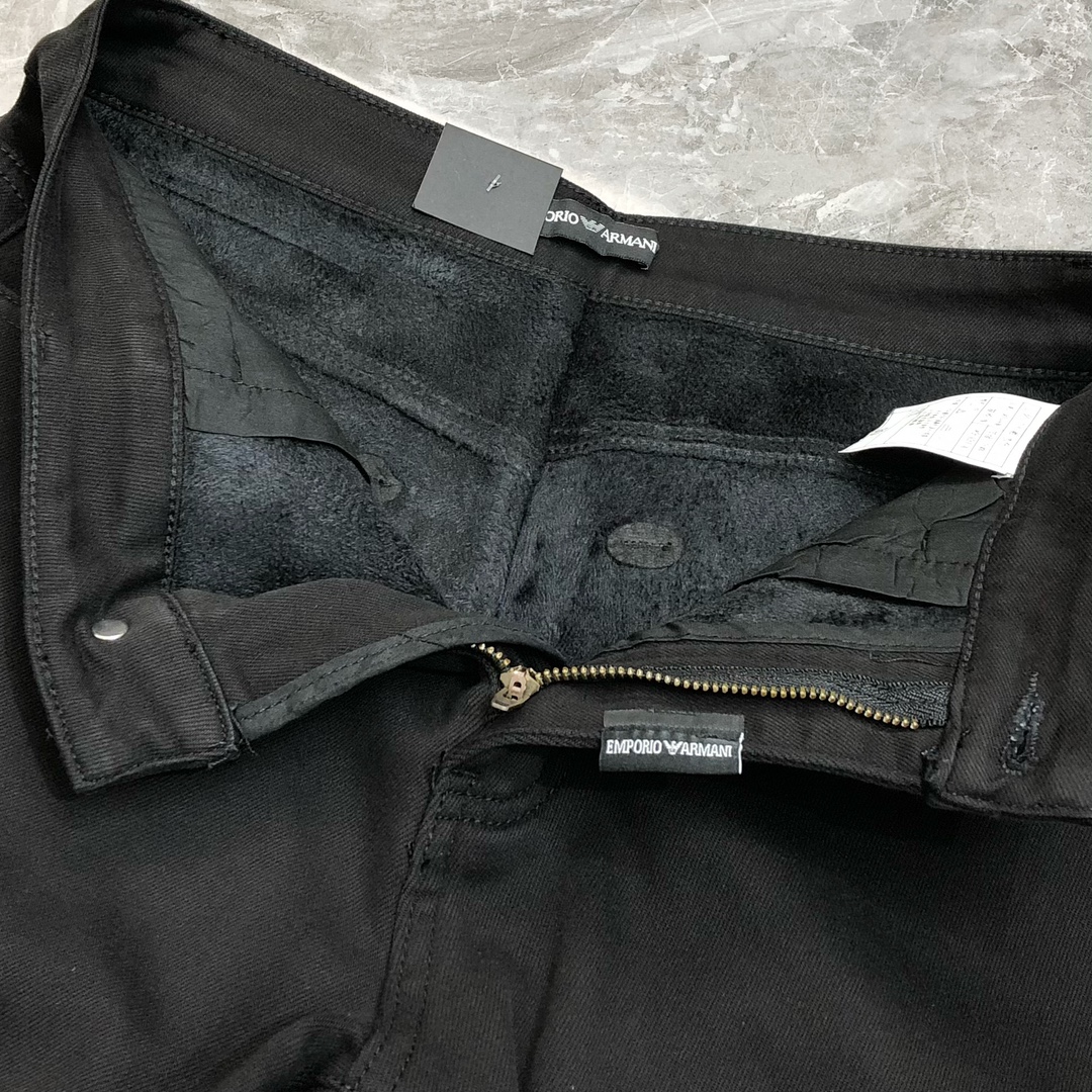 Armani Male Jeans Cotton Fleece Lined M