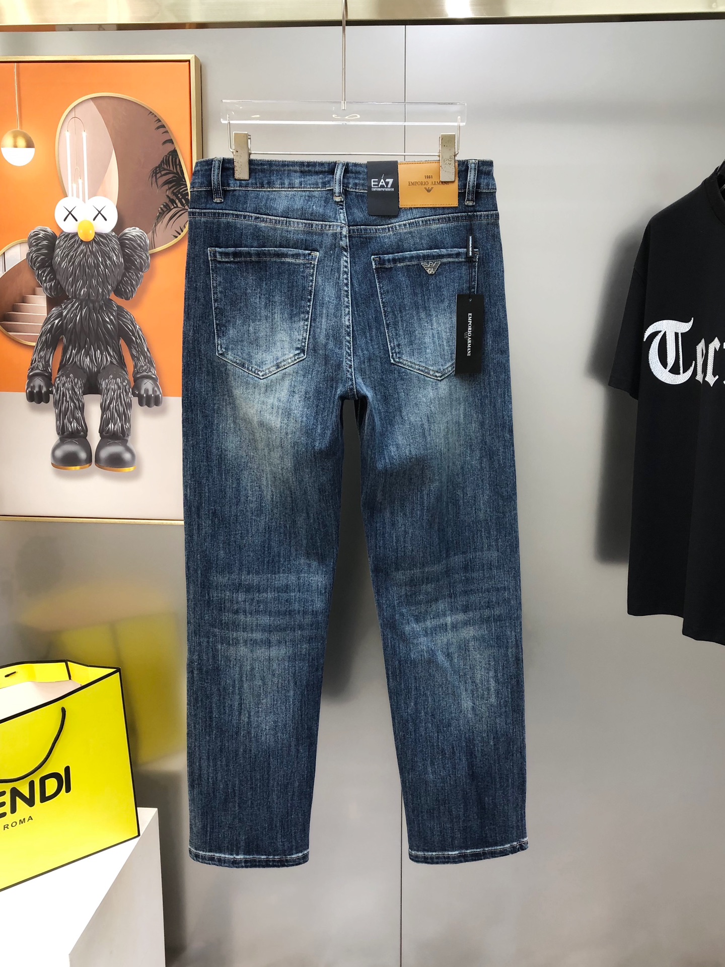 Armani Male Jeans Cotton Loose Fit M-l-38