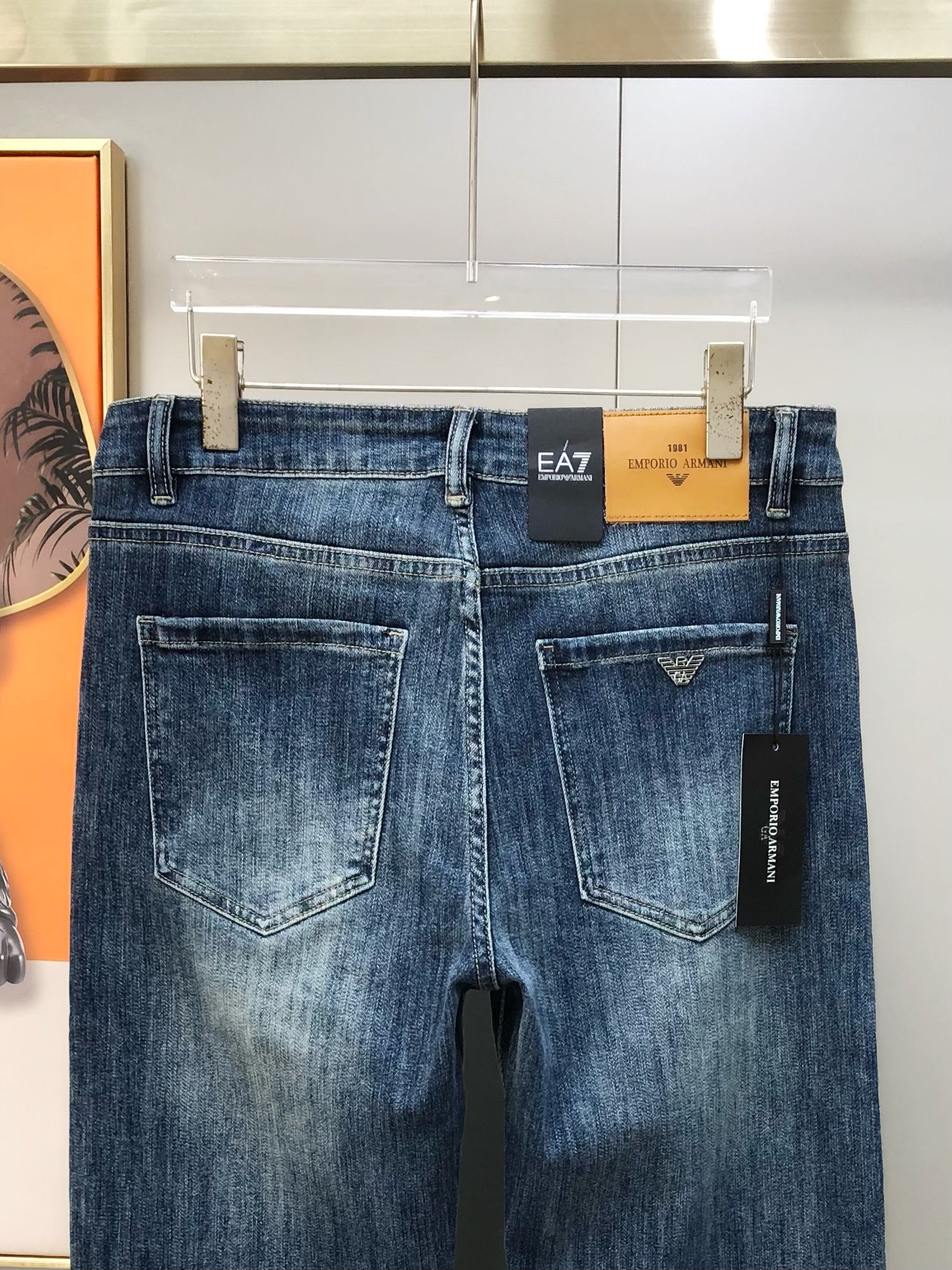 Armani Male Jeans Cotton Loose Fit M-l-38