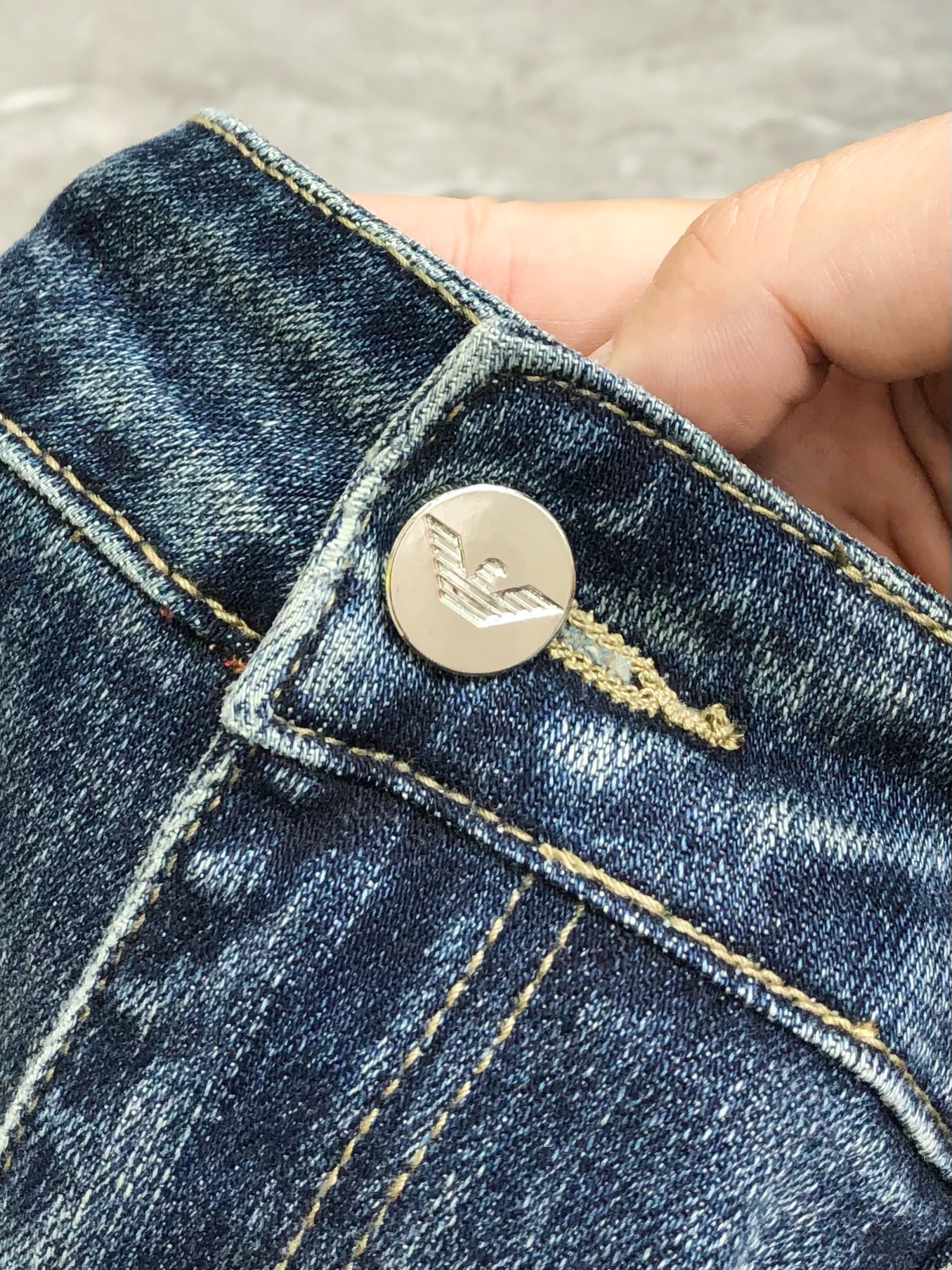 Armani Male Jeans Cotton Loose Fit M-l-38