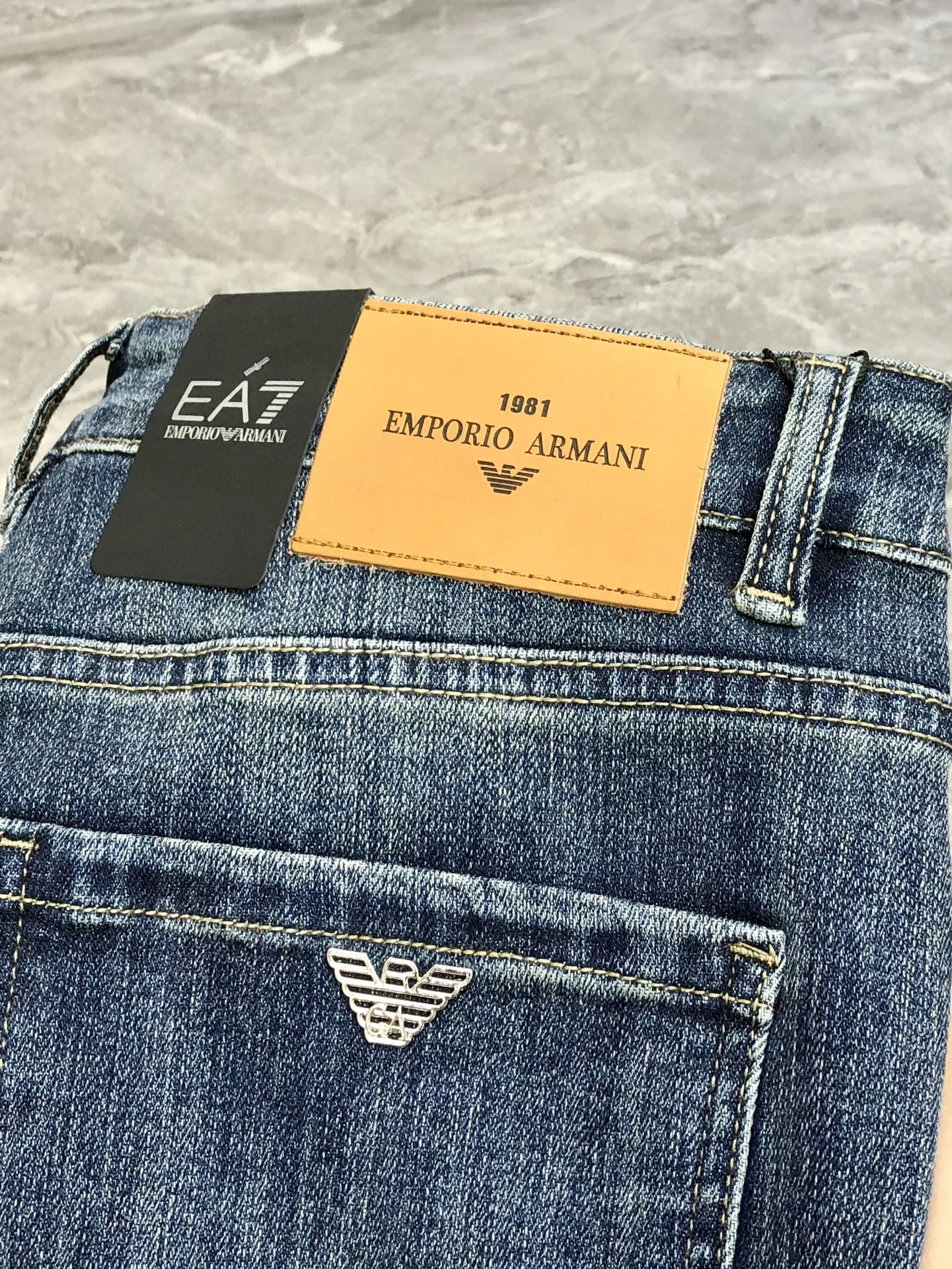 Armani Male Jeans Cotton Loose Fit M-l-38