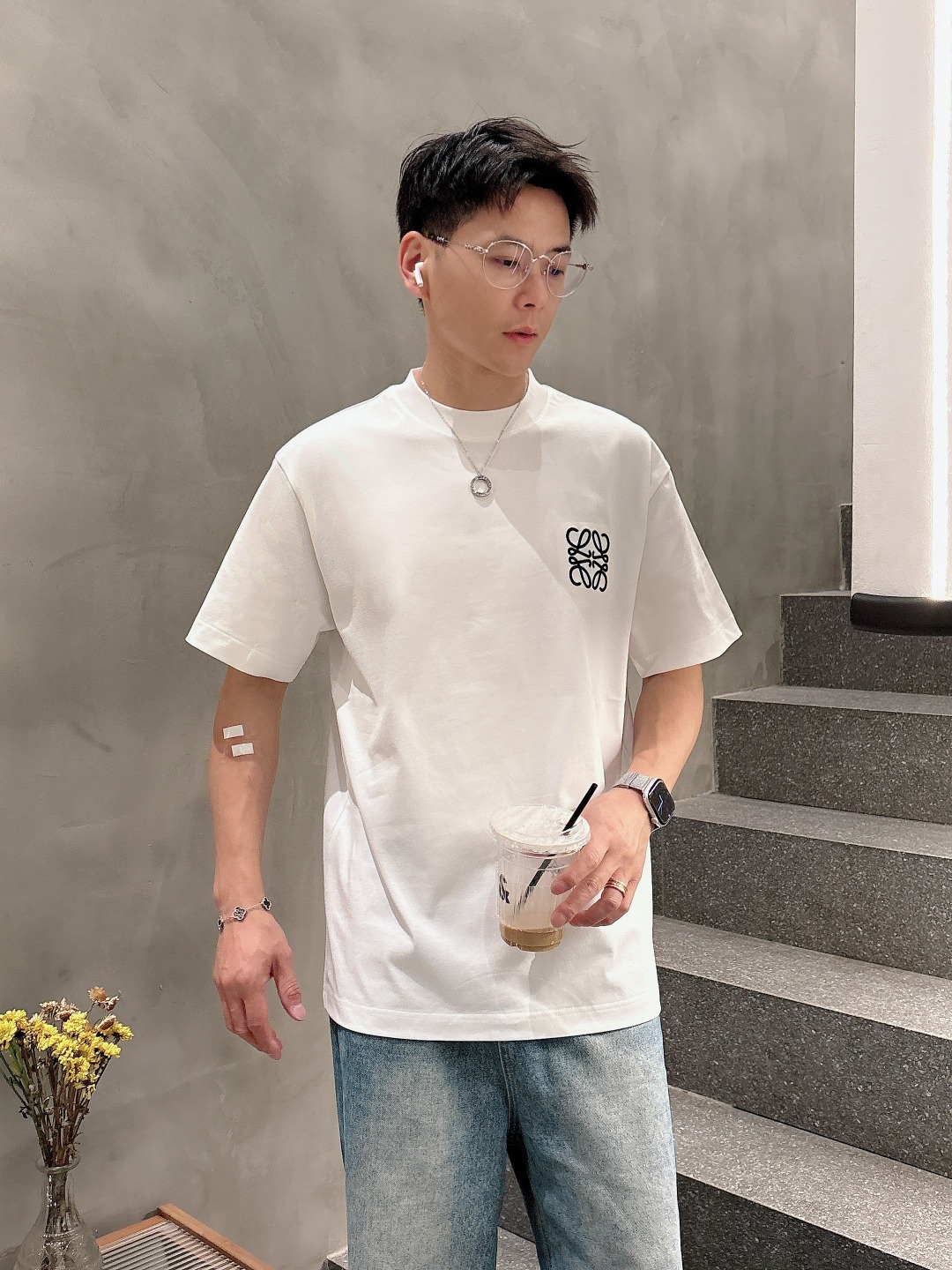 Loewe Couple Basic Clothing Cotton S-m-l-xl