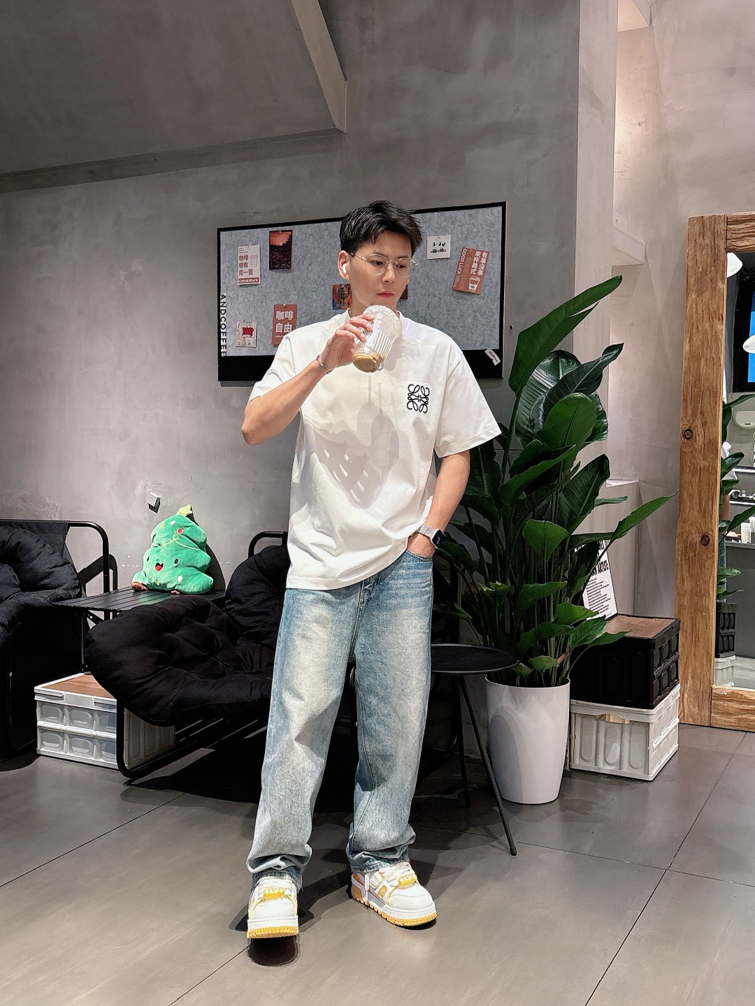 Loewe Couple Basic Clothing Cotton S-m-l-xl