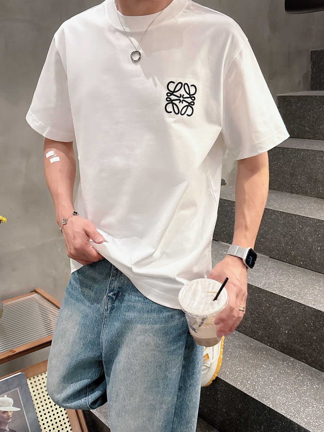 Loewe Couple Basic Clothing Cotton S-m-l-xl