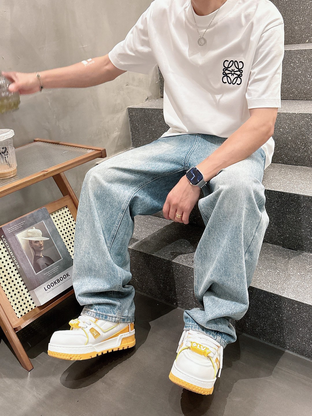 Loewe Couple Basic Clothing Cotton S-m-l-xl