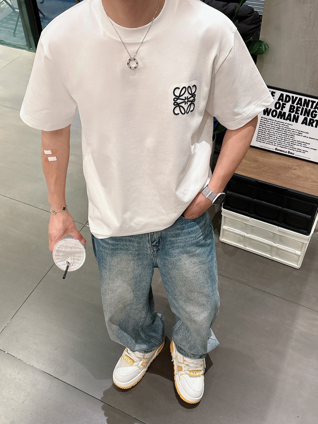 Loewe Couple Basic Clothing Cotton S-m-l-xl