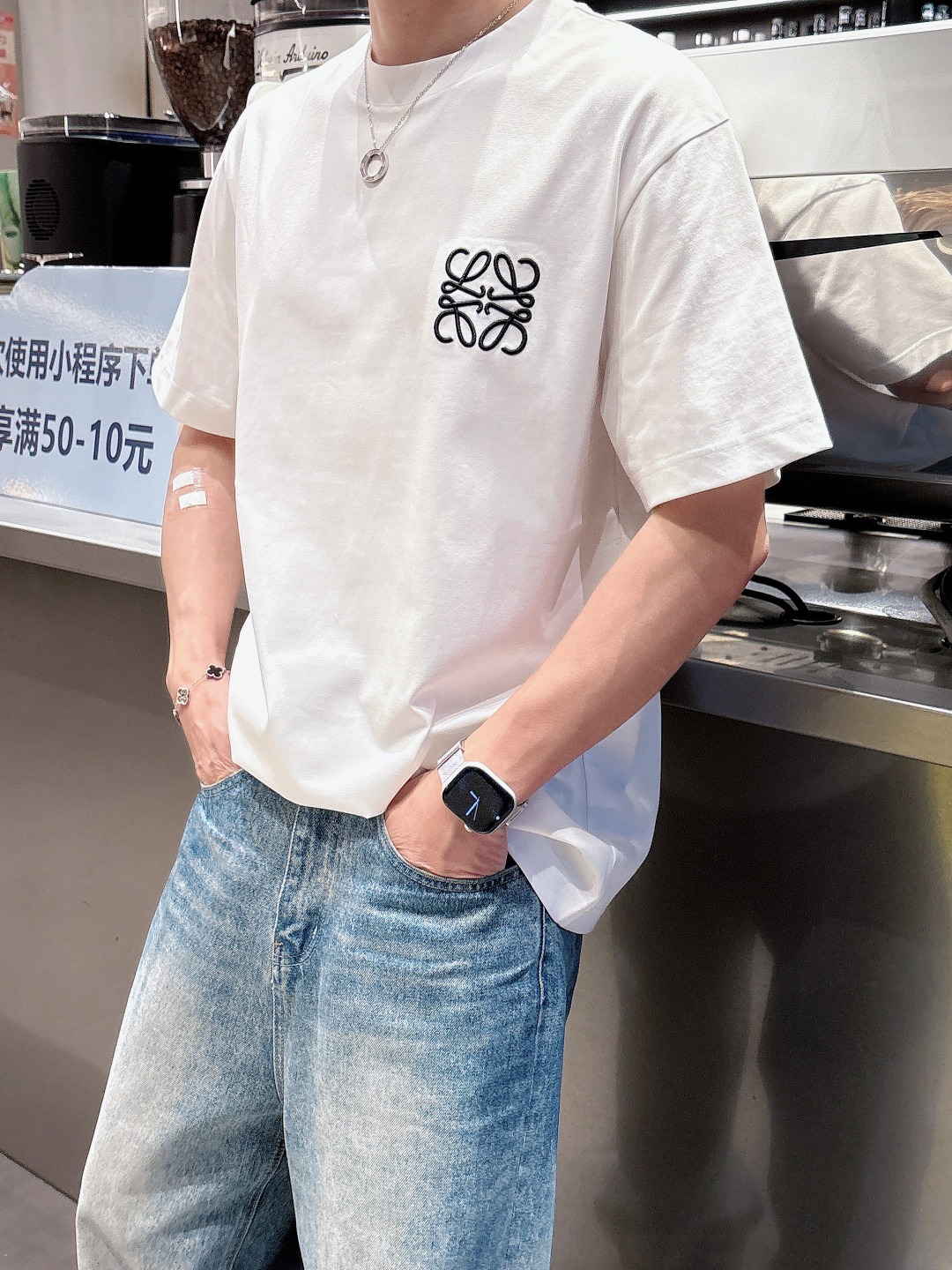 Loewe Couple Basic Clothing Cotton S-m-l-xl