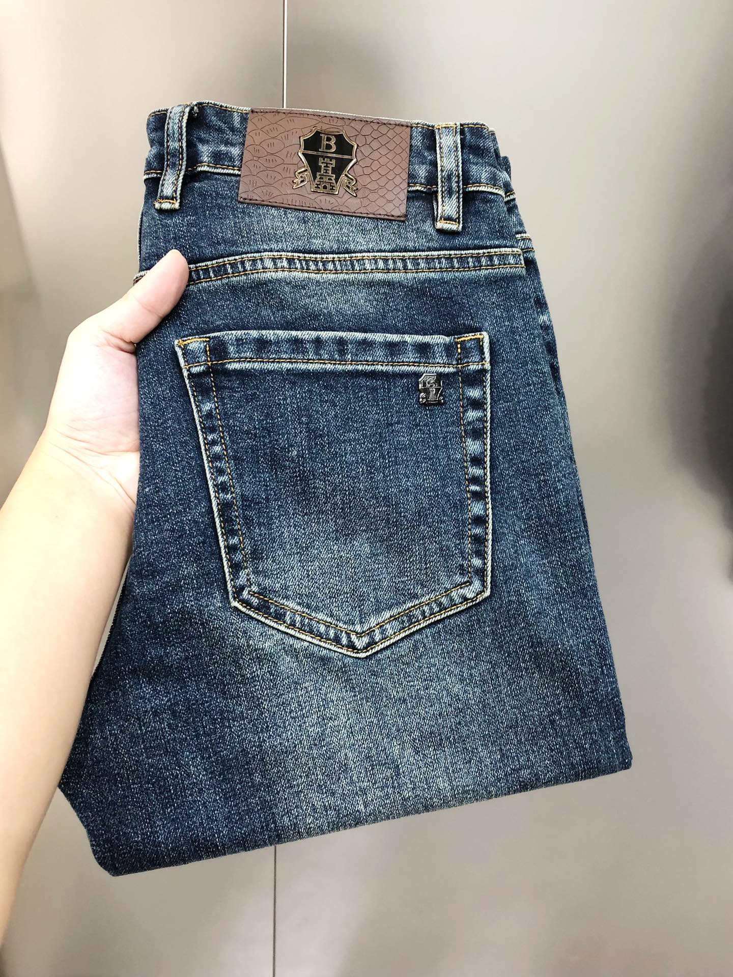 Male Jeans Cotton Slim Fit L