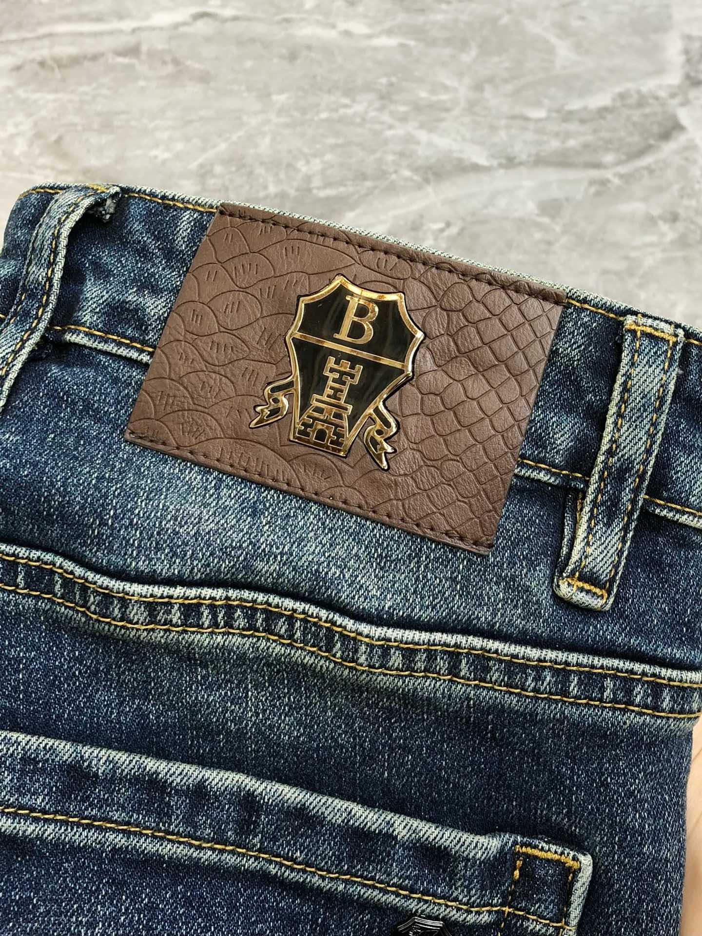 Male Jeans Cotton Slim Fit L