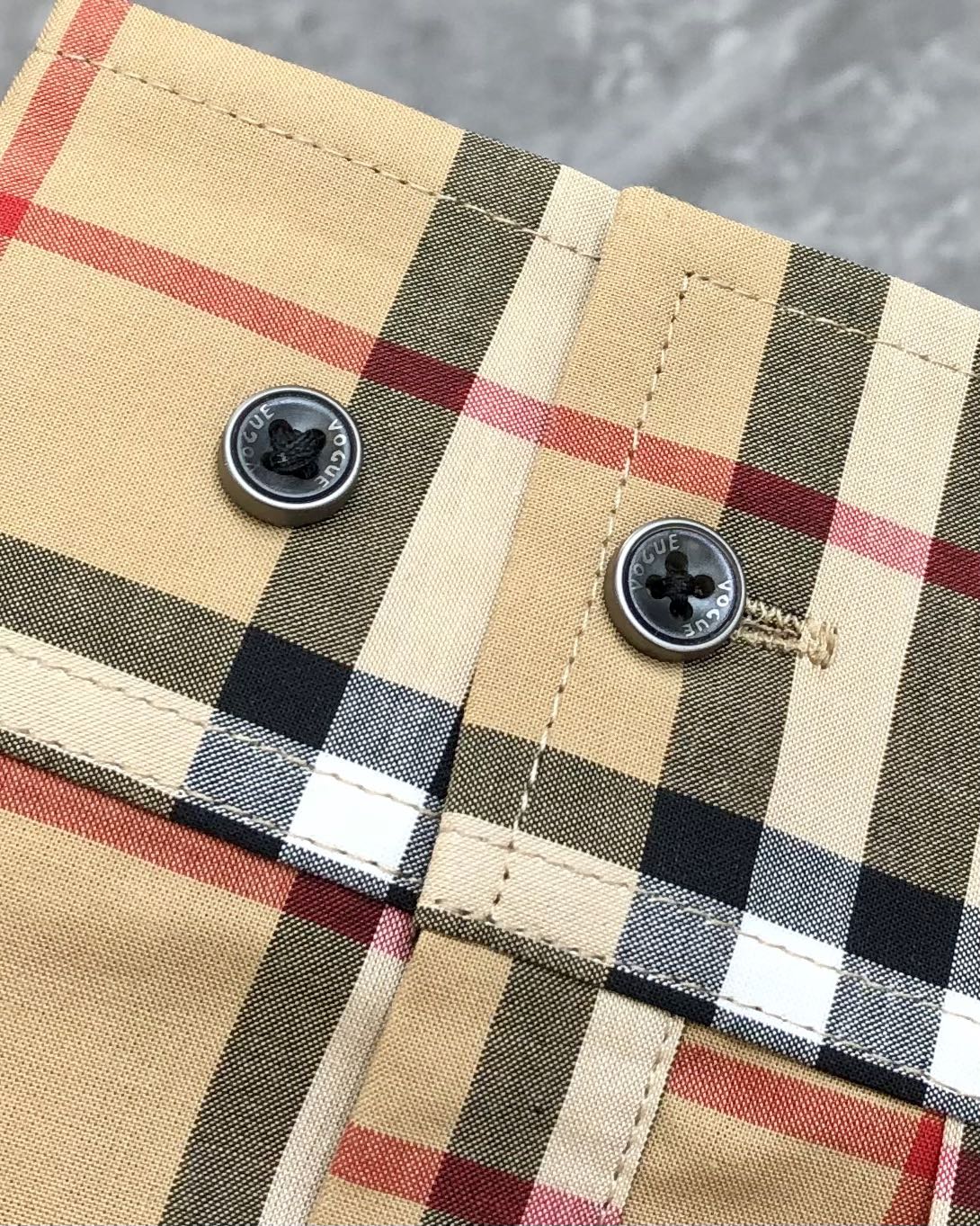 Burberry Male Shirt Cotton Printed M-xl