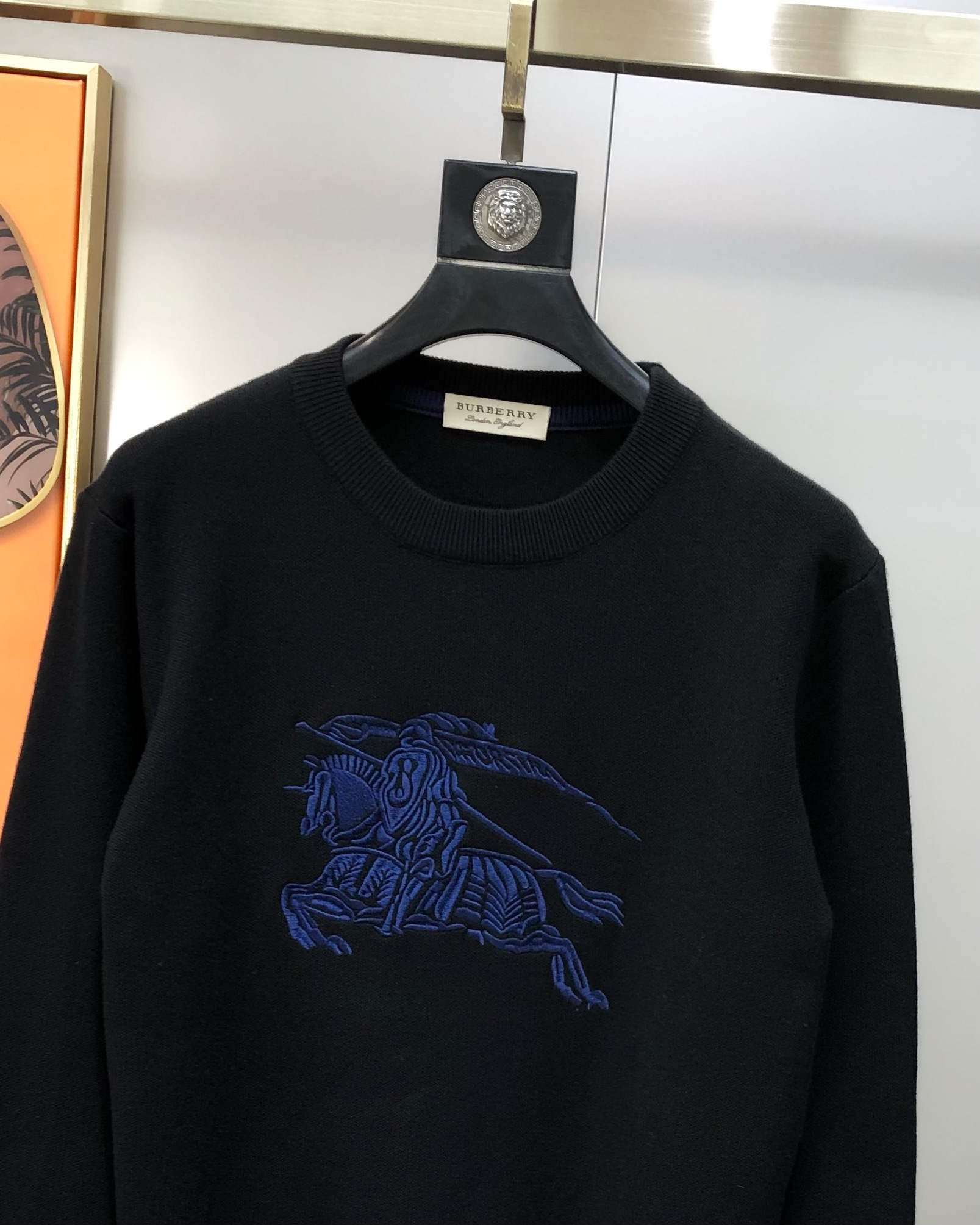 Burberry Male Basic Clothing Wool Black M-l-xl