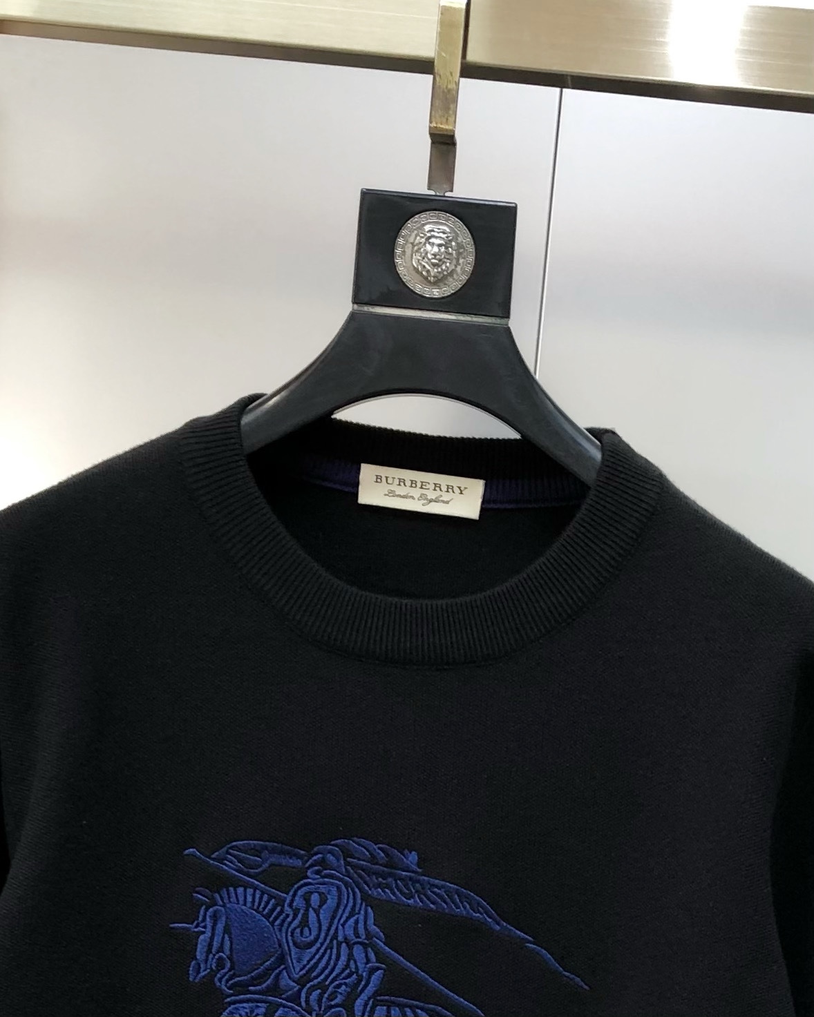 Burberry Male Basic Clothing Wool Black M-l-xl