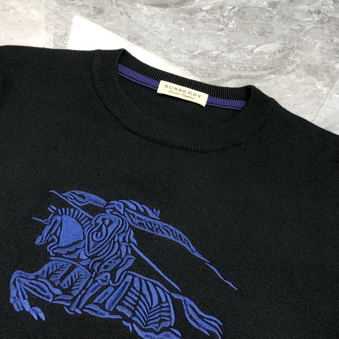 Burberry Male Basic Clothing Wool Black M-l-xl