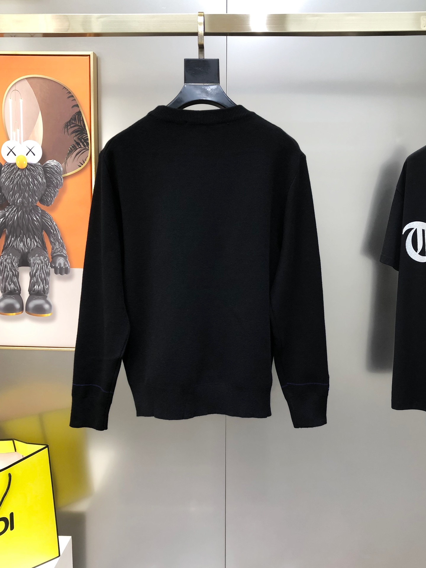 Burberry Male Basic Clothing Wool Black M-l-xl