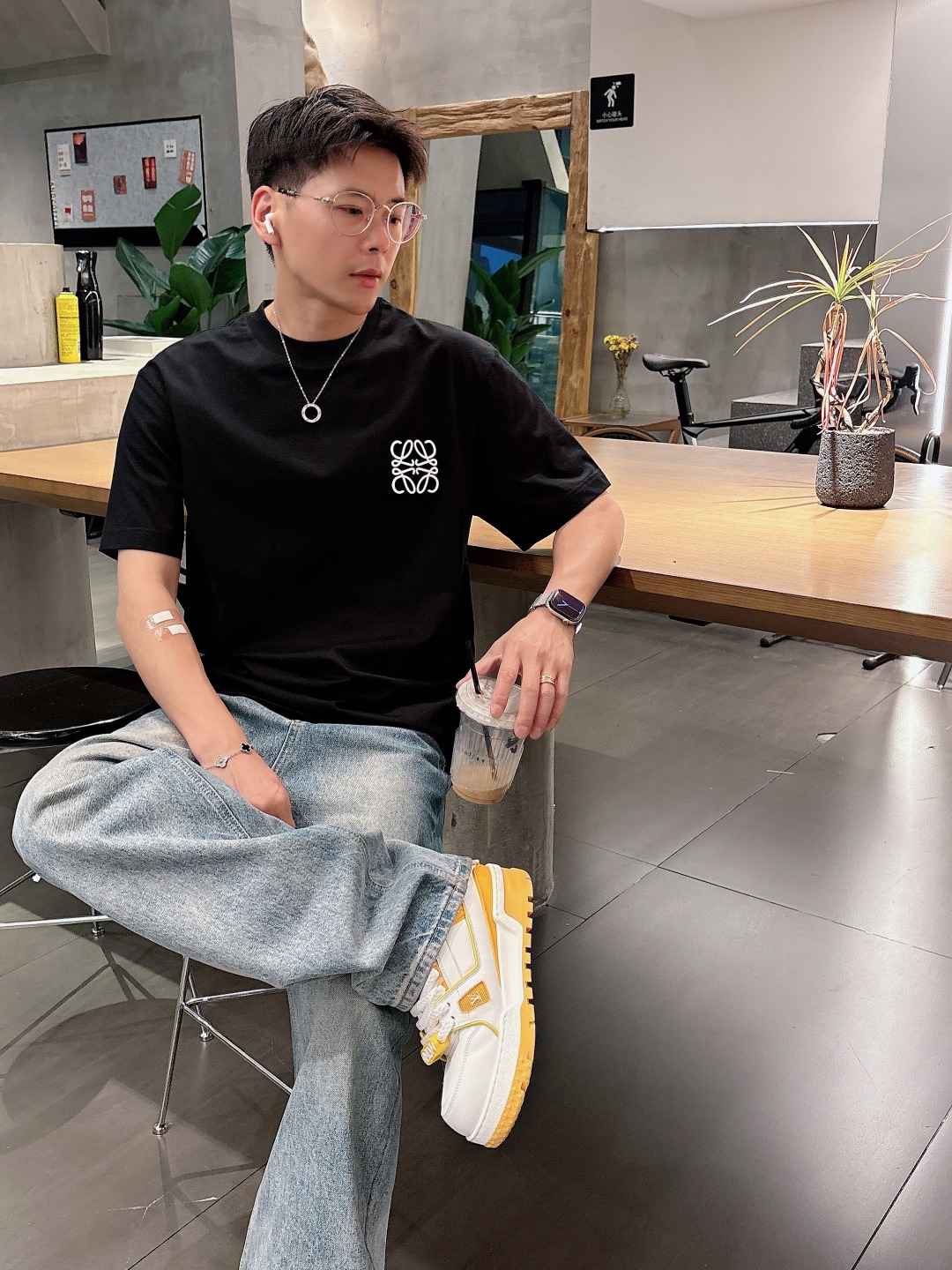 Loewe Couple Basic Clothing Cotton S-m-l-xl