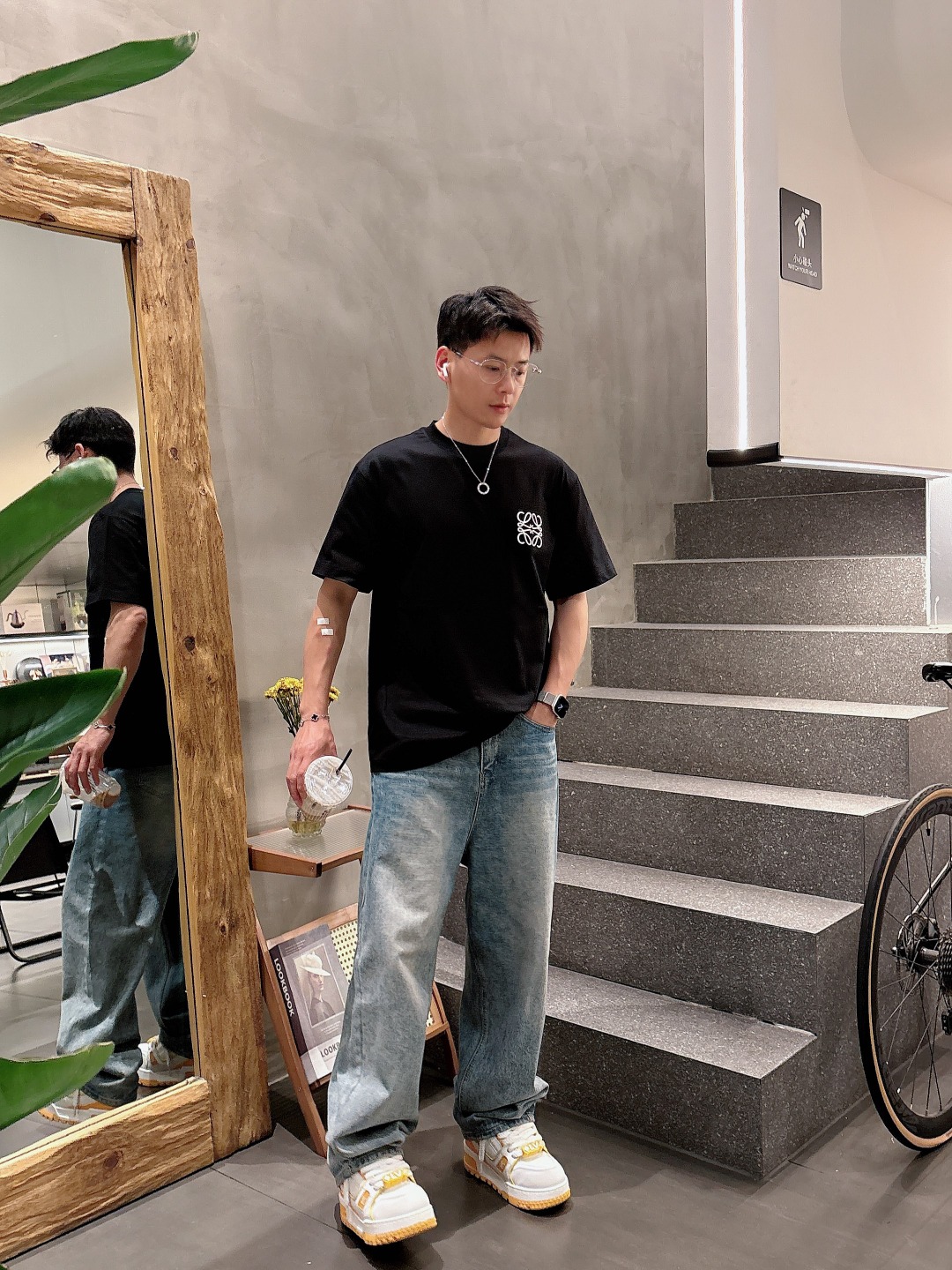 Loewe Couple Basic Clothing Cotton S-m-l-xl