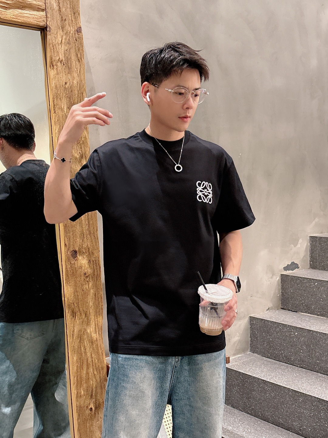 Loewe Couple Basic Clothing Cotton S-m-l-xl