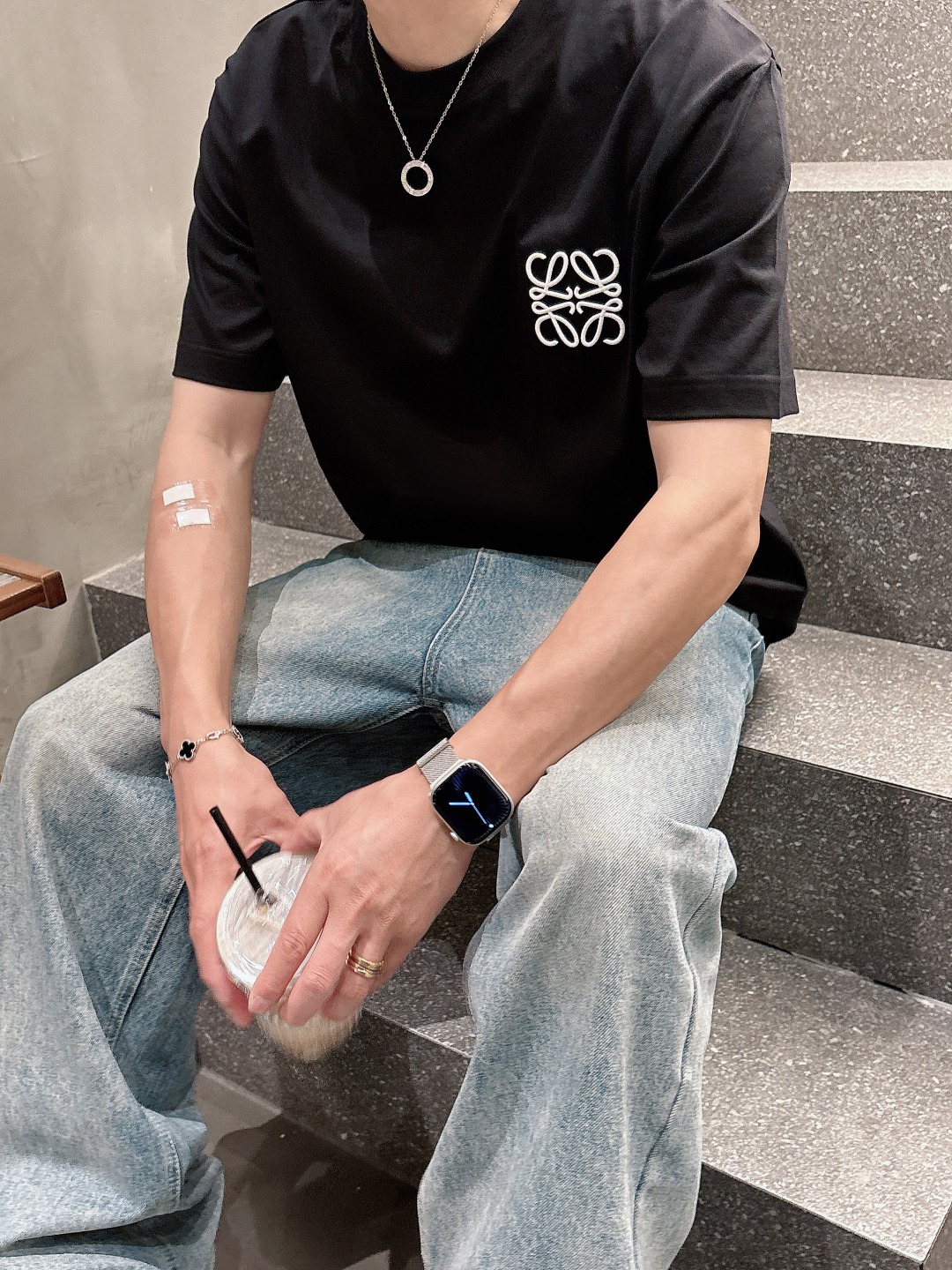 Loewe Couple Basic Clothing Cotton S-m-l-xl