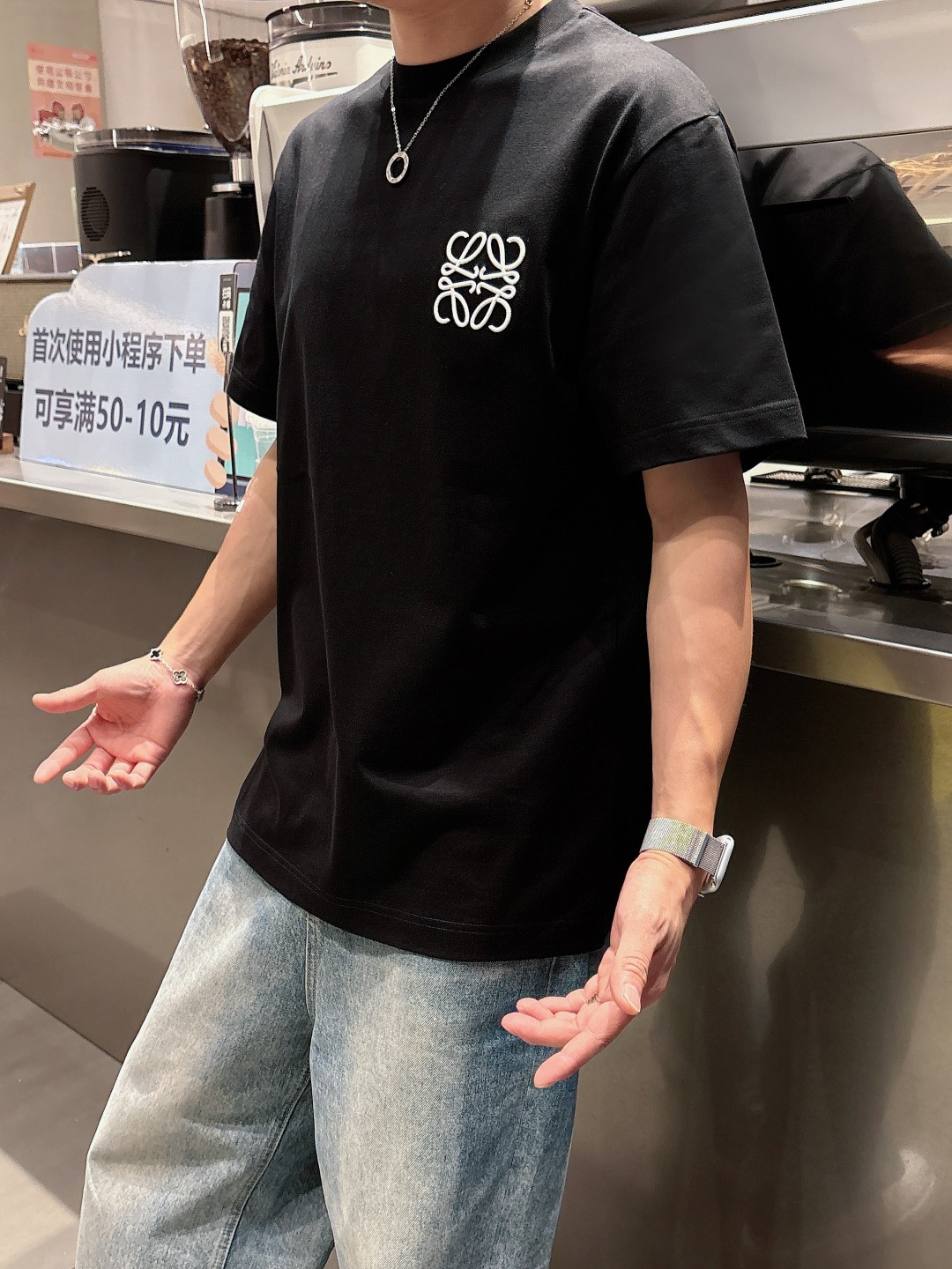 Loewe Couple Basic Clothing Cotton S-m-l-xl