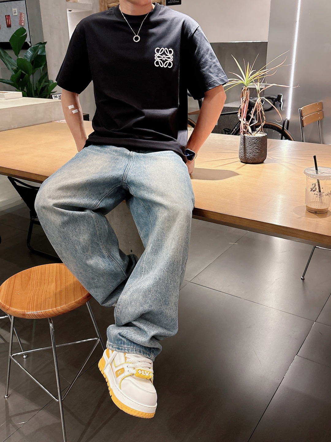 Loewe Couple Basic Clothing Cotton S-m-l-xl