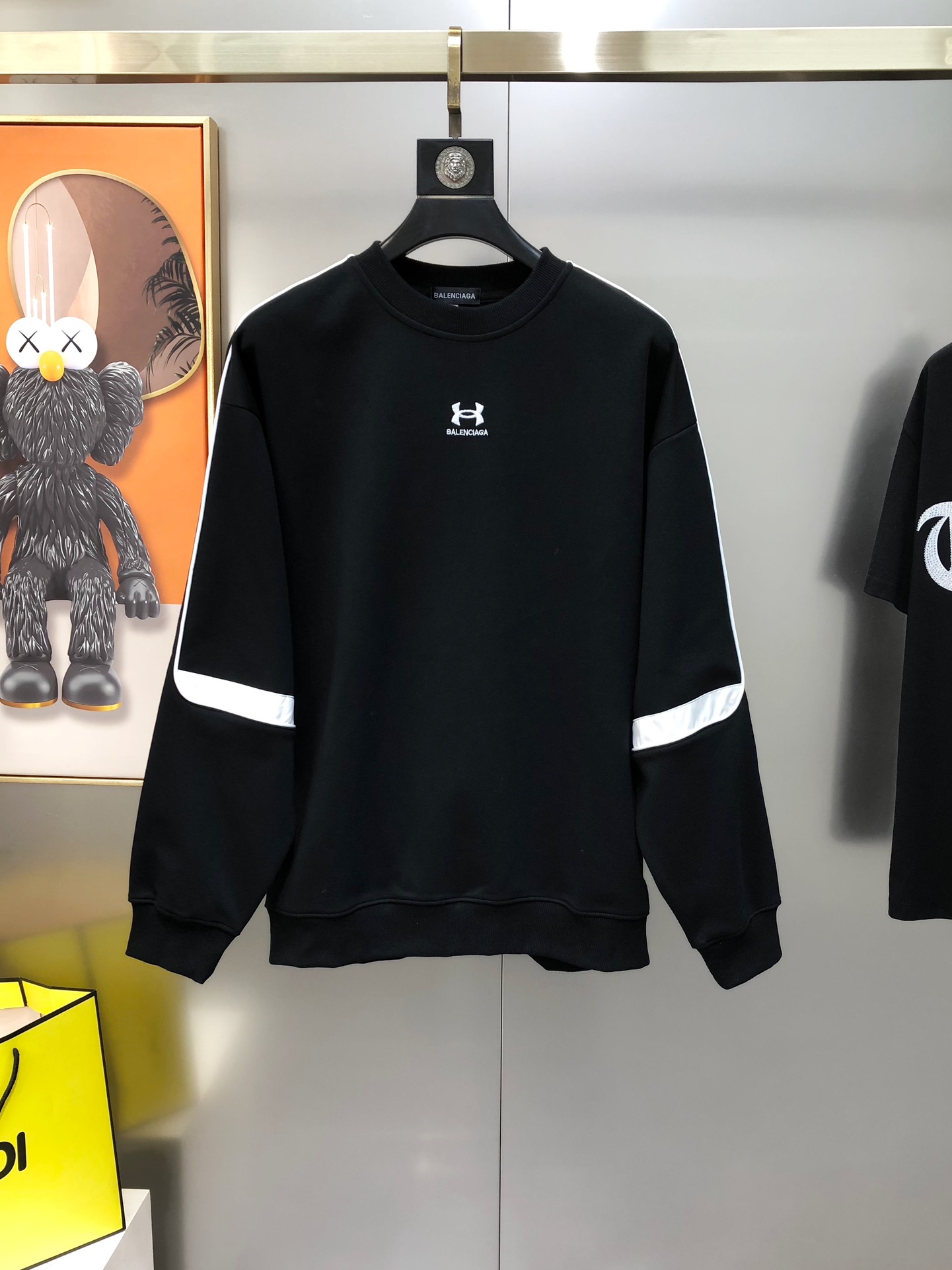 Balenciaga Male Hoodie Cotton S-l-xl