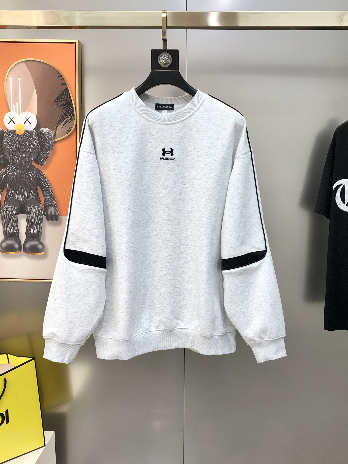 Balenciaga Male Hoodie Cotton S-l-xl