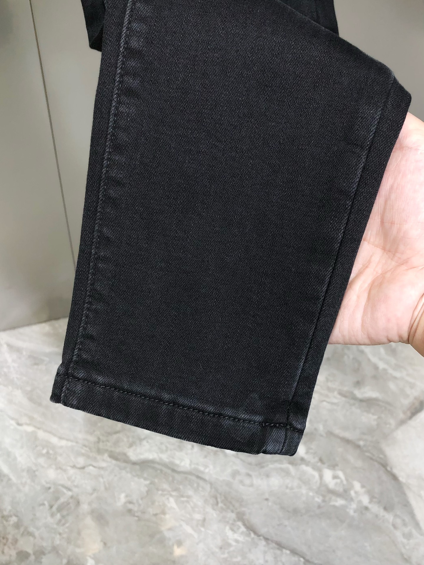 Male Jeans Cotton Fleece Lined