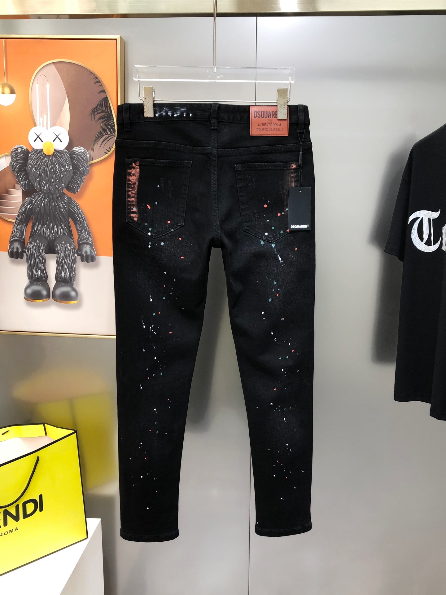 Male Jeans Cotton Fleece Lined