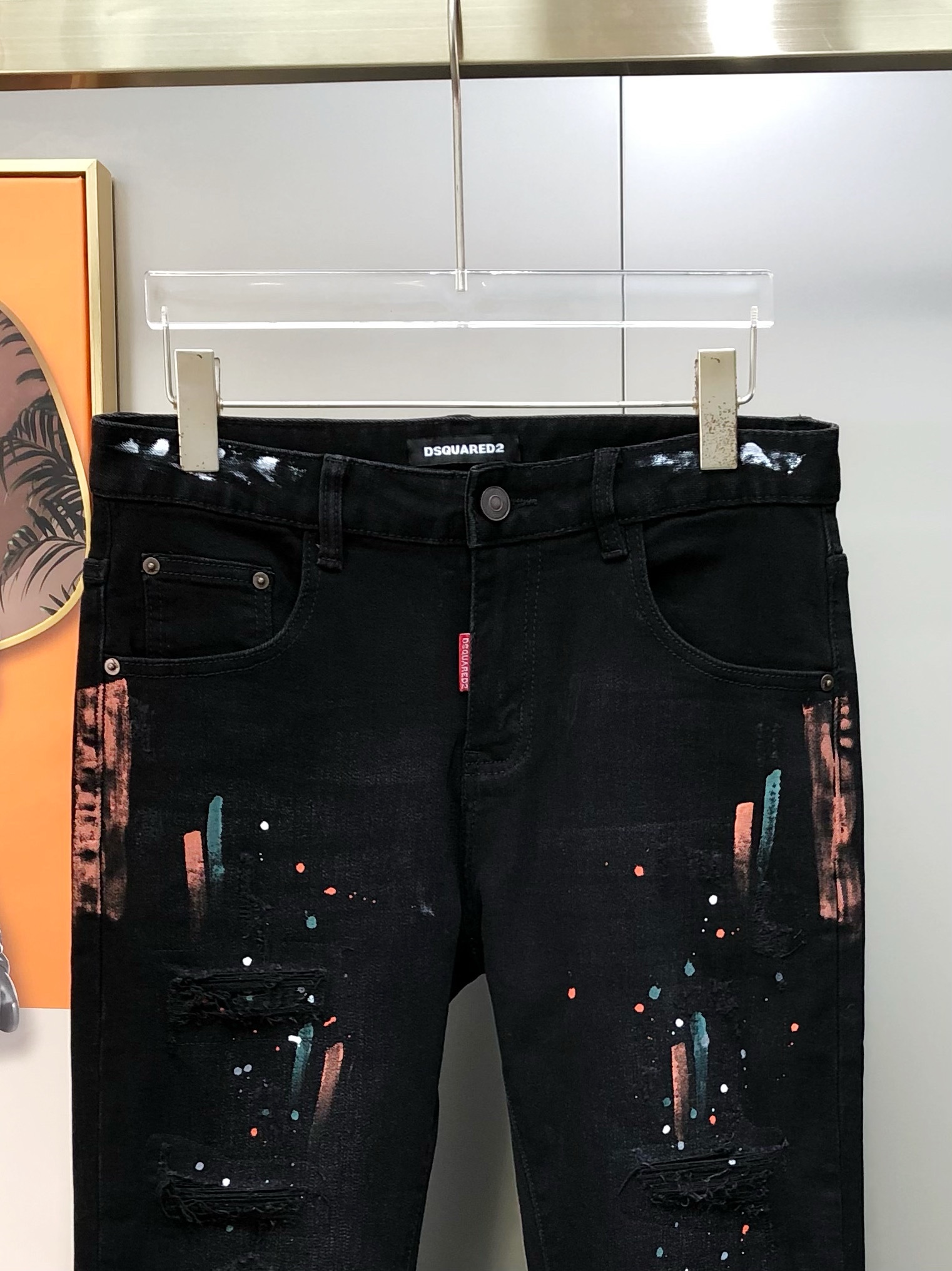 Male Jeans Cotton Fleece Lined