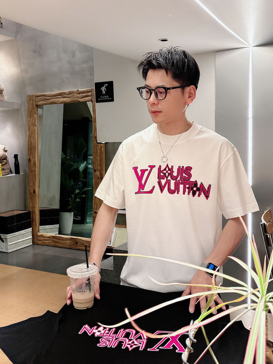 Louis Vuitton Couple Basic Clothing Cotton S-m-l-xl