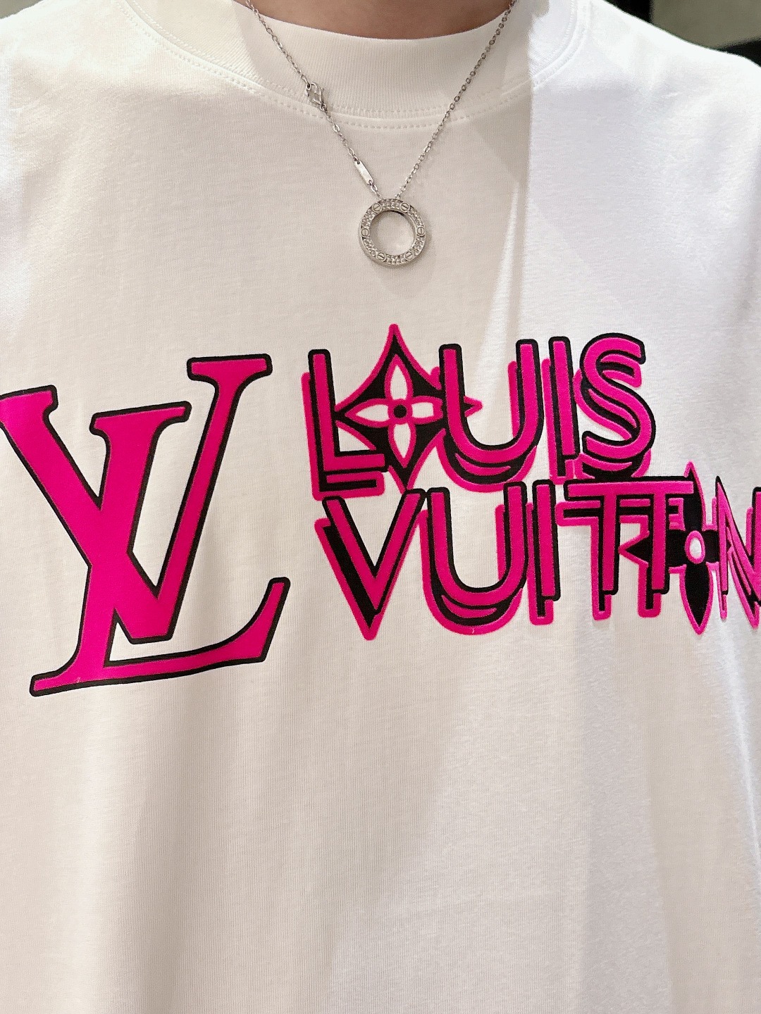 Louis Vuitton Couple Basic Clothing Cotton S-m-l-xl
