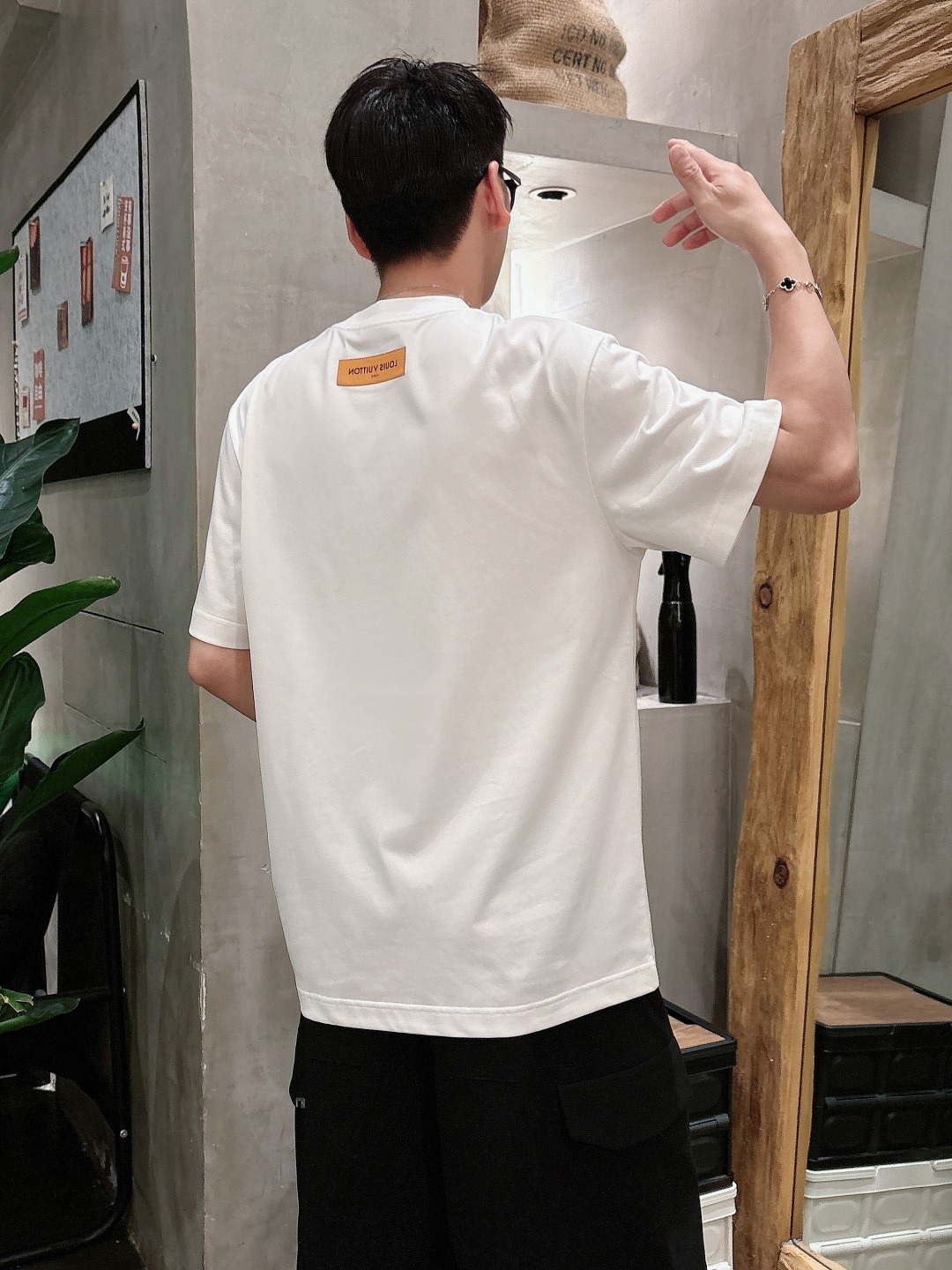 Louis Vuitton Couple Basic Clothing Cotton S-m-l-xl