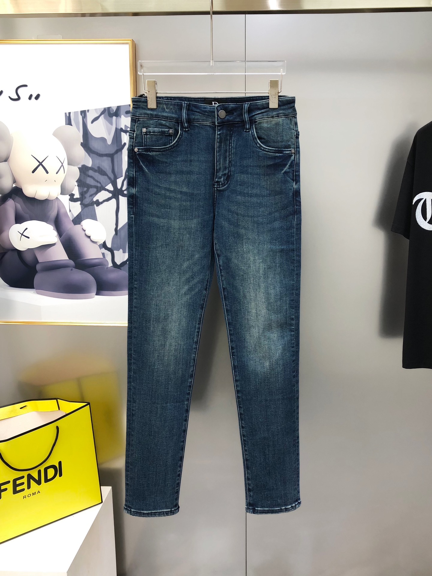 Dolcegabbana Male Jeans Cotton Slim Fit L