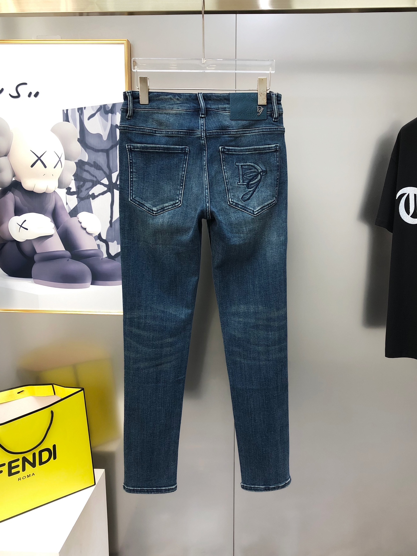 Dolcegabbana Male Jeans Cotton Slim Fit L