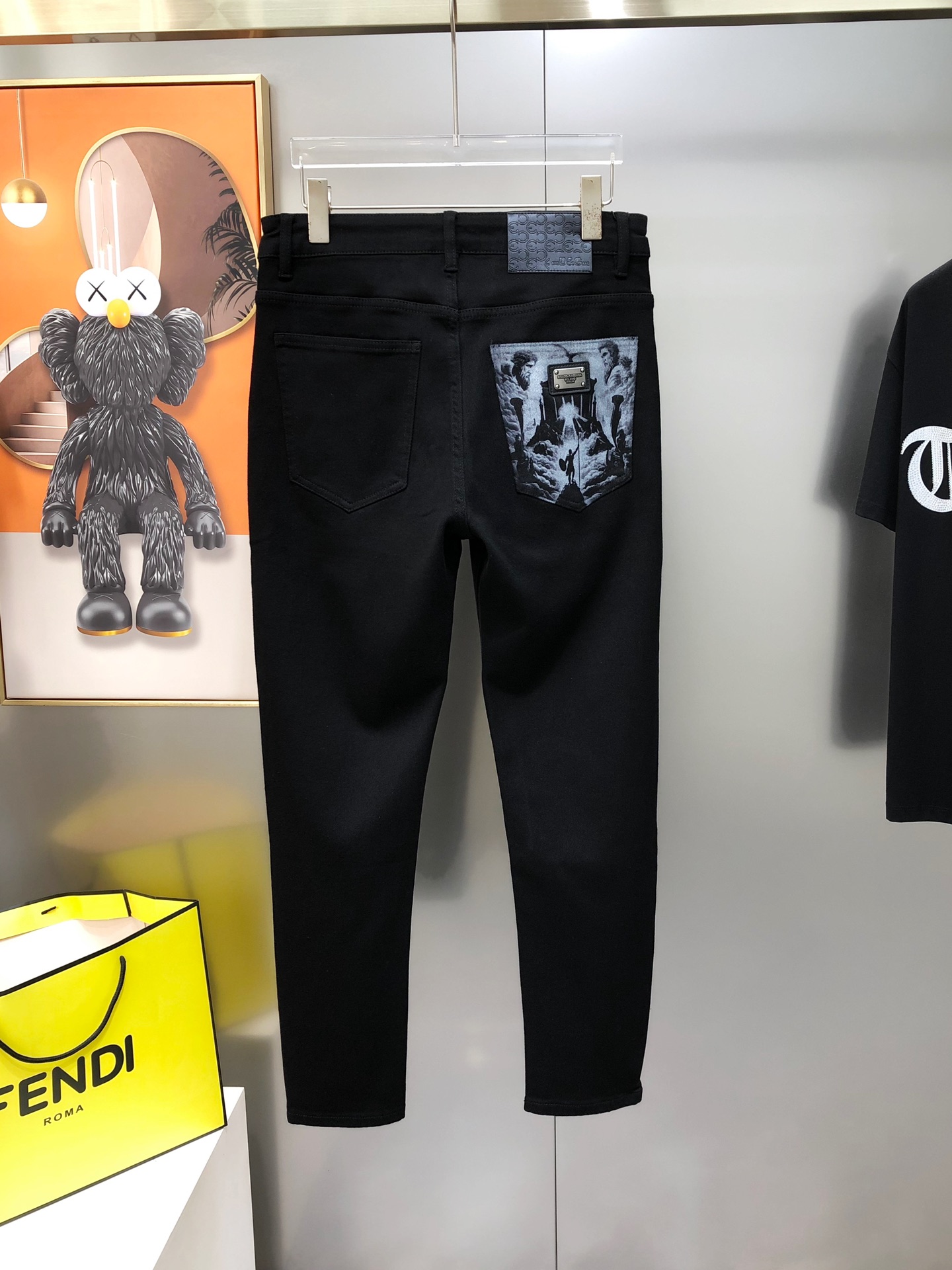 Dolcegabbana Male Jeans Cotton Printed L