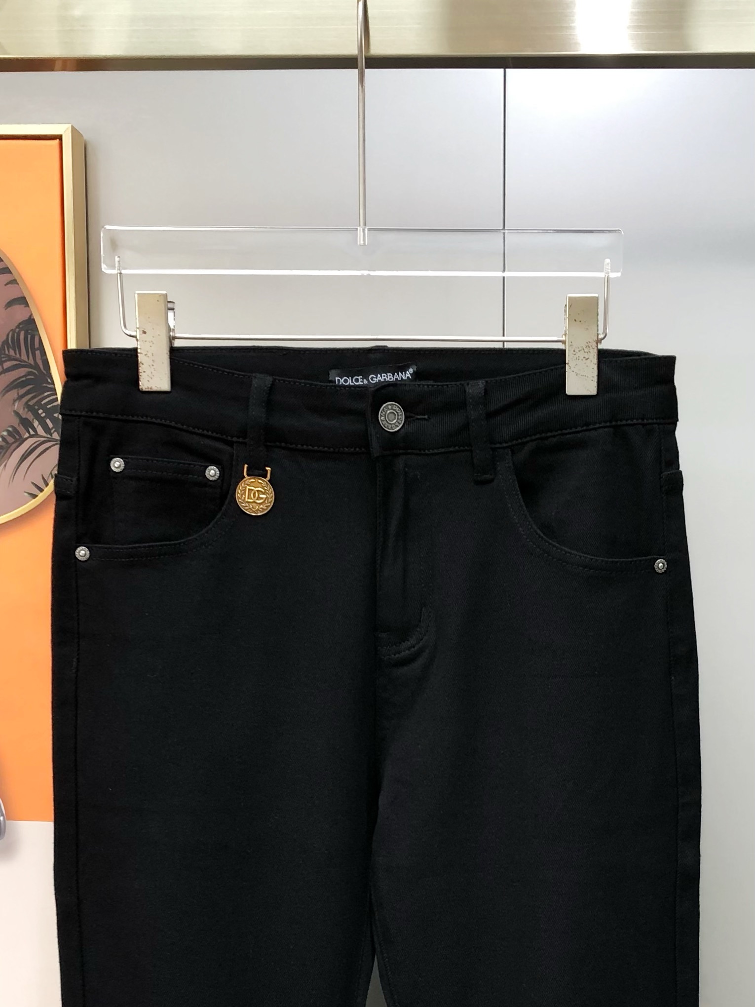 Dolcegabbana Male Jeans Cotton Printed L