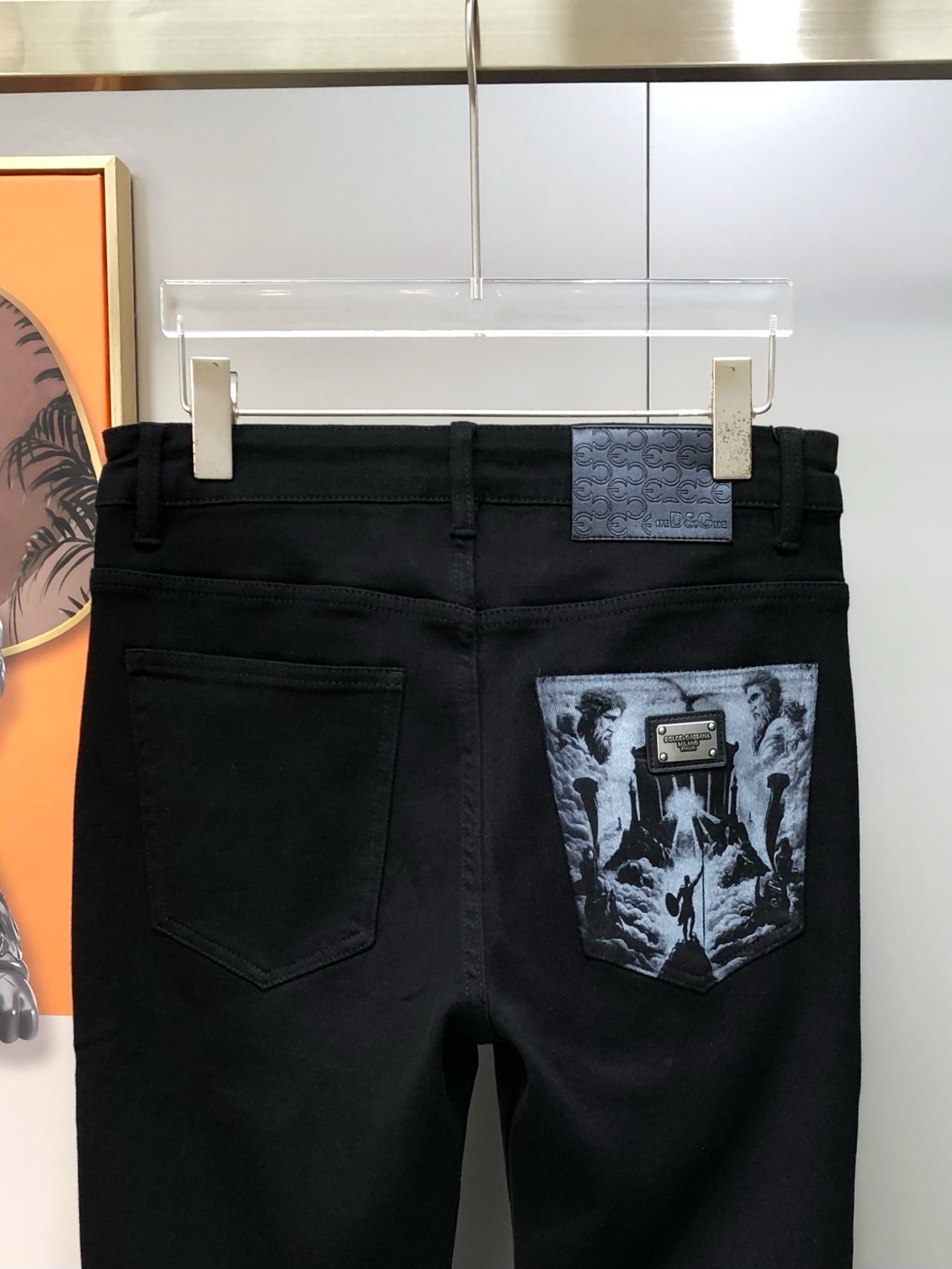 Dolcegabbana Male Jeans Cotton Printed L