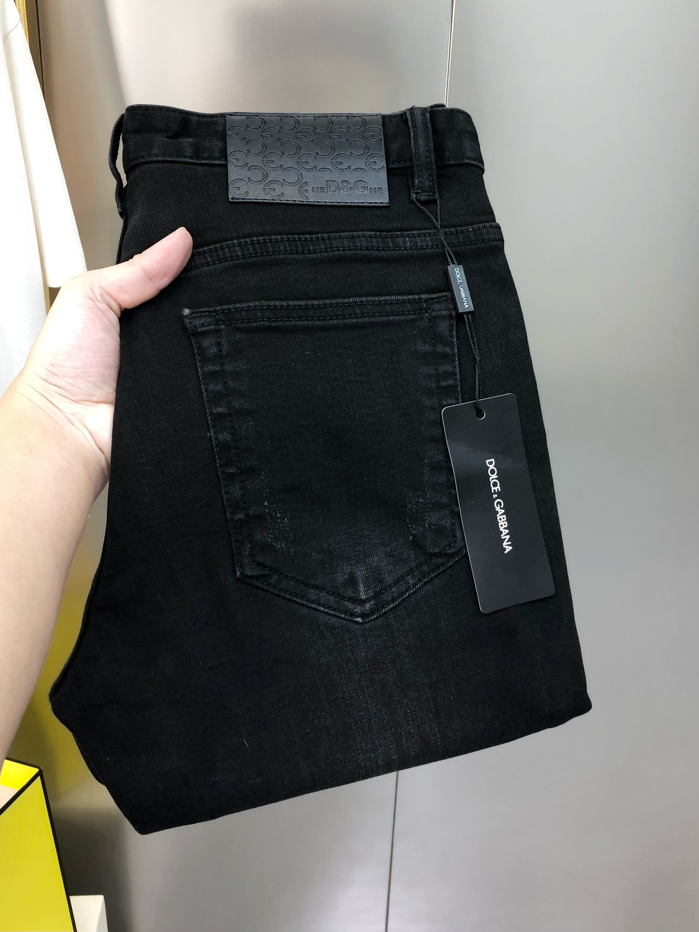 Dolcegabbana Male Jeans Cotton Fleece Lined