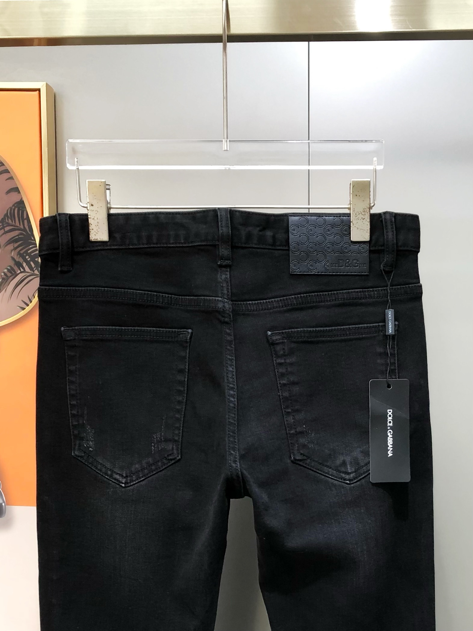 Dolcegabbana Male Jeans Cotton Fleece Lined