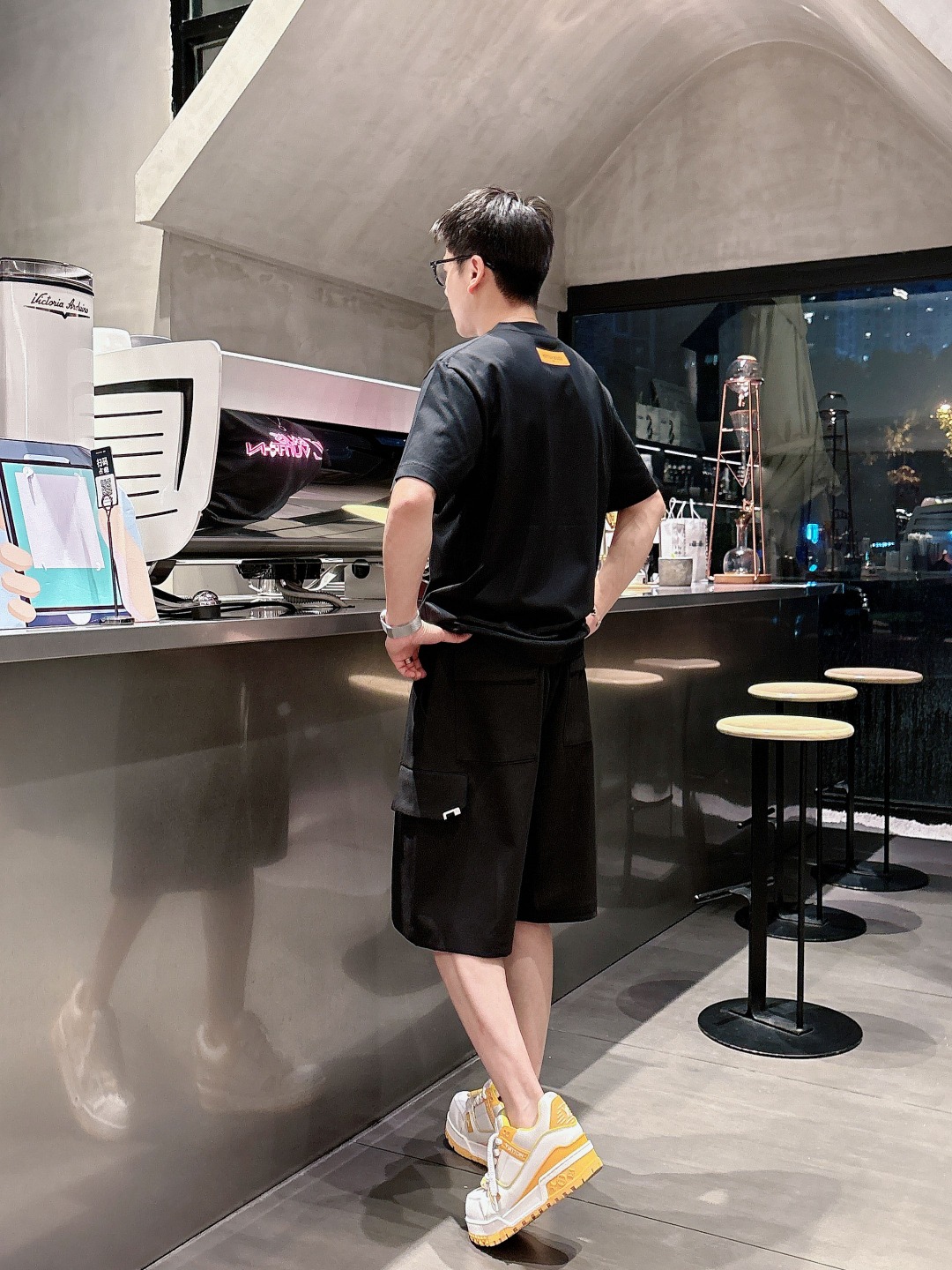 Louis Vuitton Couple Basic Clothing Cotton S-m-l-xl