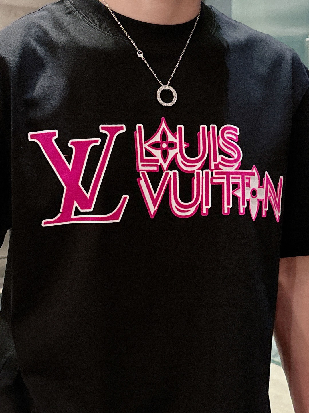 Louis Vuitton Couple Basic Clothing Cotton S-m-l-xl