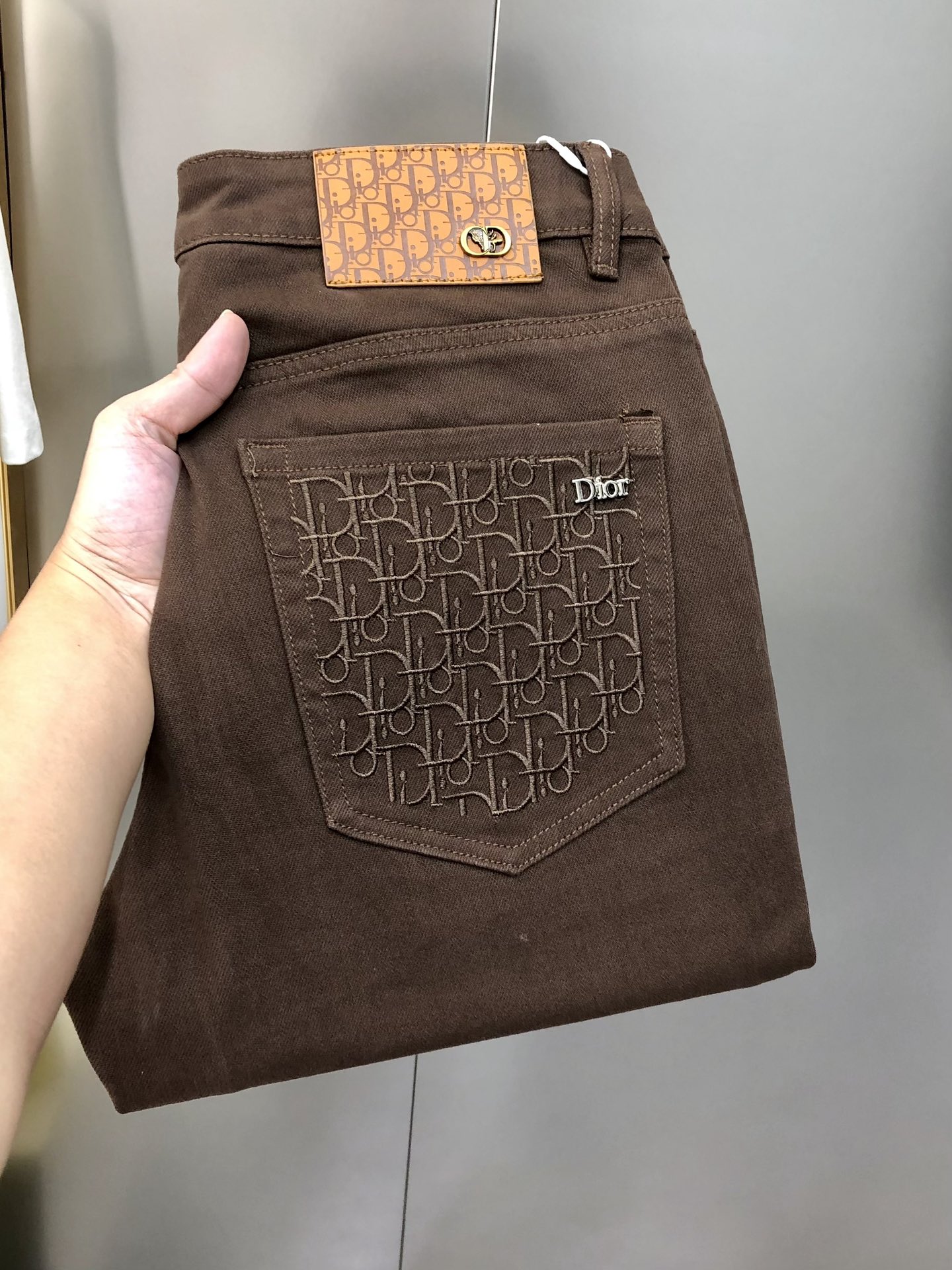 Dior Male Jeans Cotton Slim Fit L