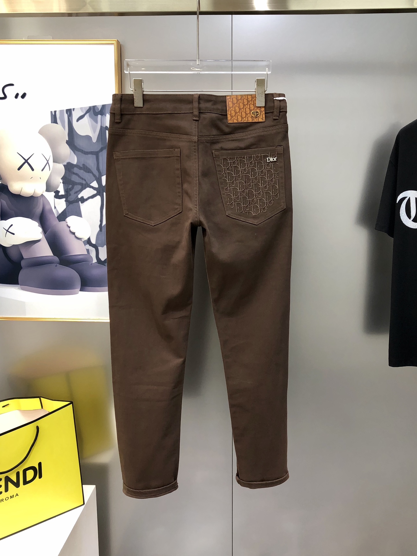 Dior Male Jeans Cotton Slim Fit L